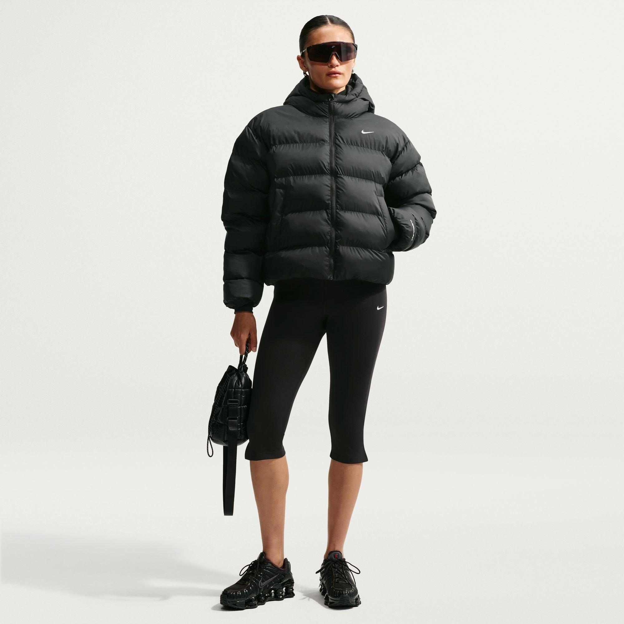Schwarz - Nike - Sportswear Classic Puffer Jacket Womens - 4