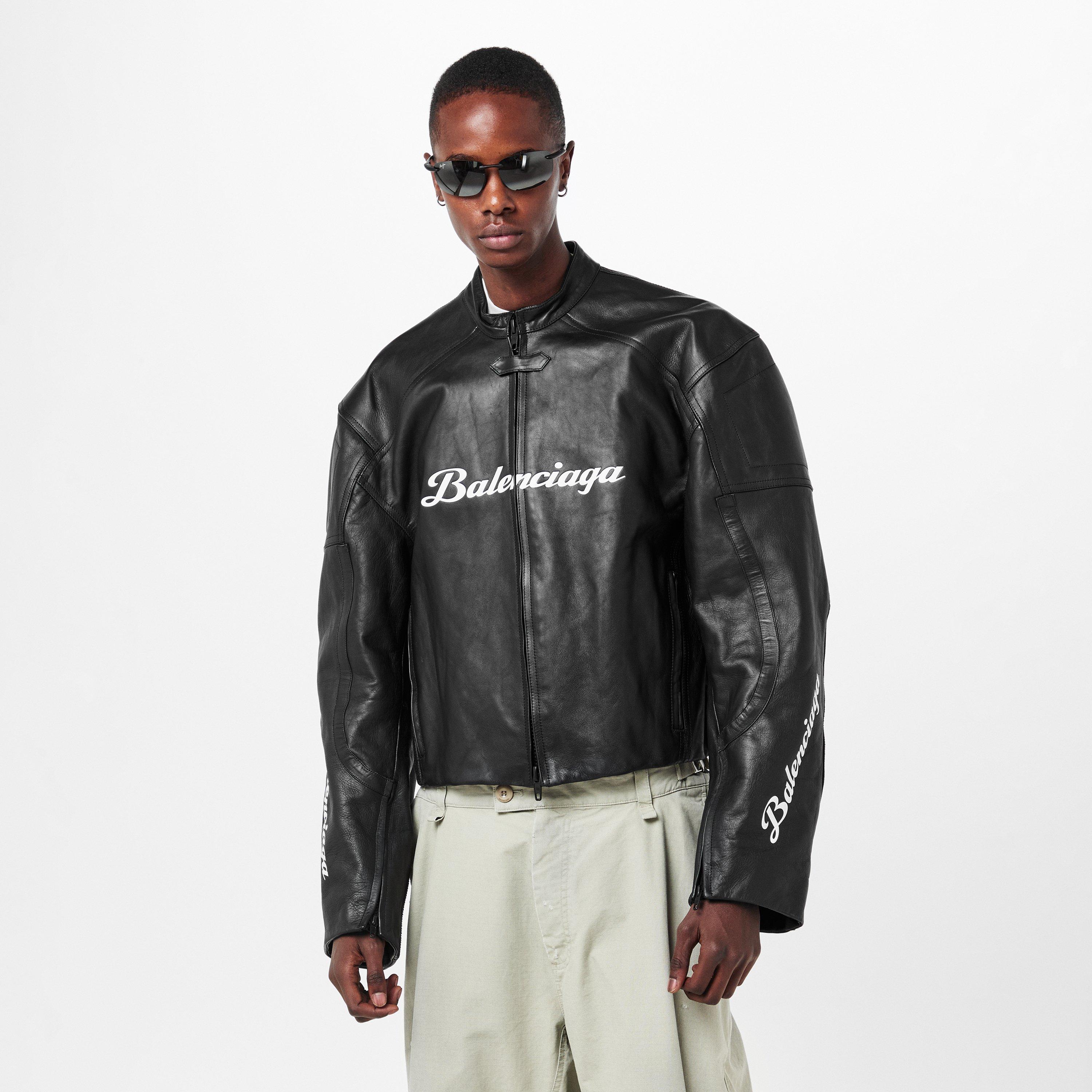 ジャケット・アウター Balenciaga Paris Moto Leather Jacket Balenciaga Padded Black Leather Moto Jacket Review | TikTok