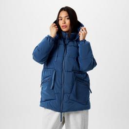 Jack Wills JW Belted Tie Puffer Ld44