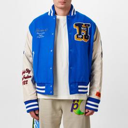 Heron Preston Patch Varsity Jacket