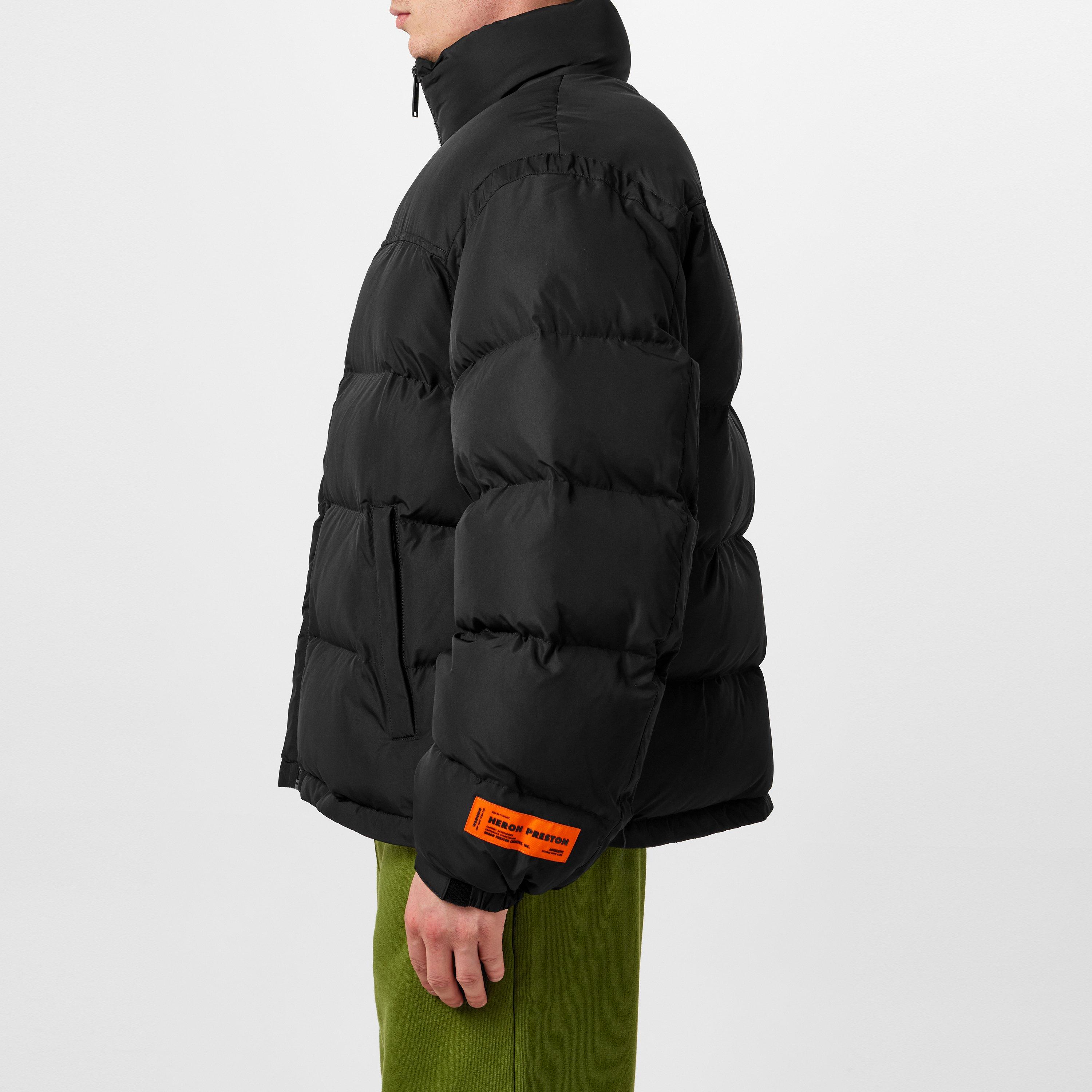 【関税込み】Heron Preston ブラック Ex-Ray ジャケット Heron Preston | Ex-Ray Puffer Jacket | Short Puffer Jackets