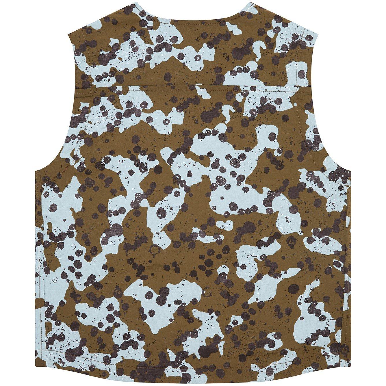 Vrd Mltre V0054 - Stone Island - Kids' Underwater Camo PrimaLoft Canvas Sleeveless Gilet - 2