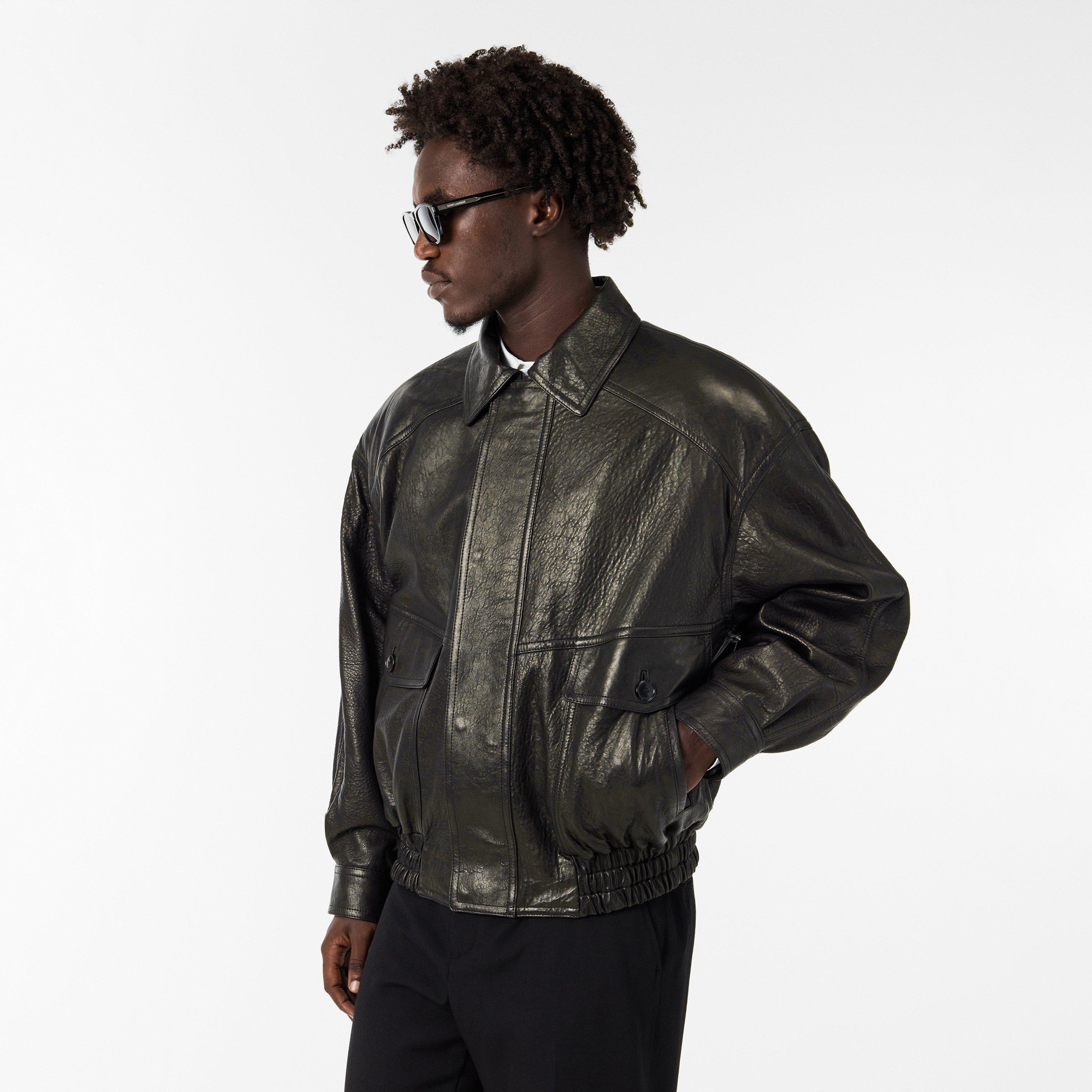Saint Laurent | Men's Leather Jacket | Leather Jackets | Cruise