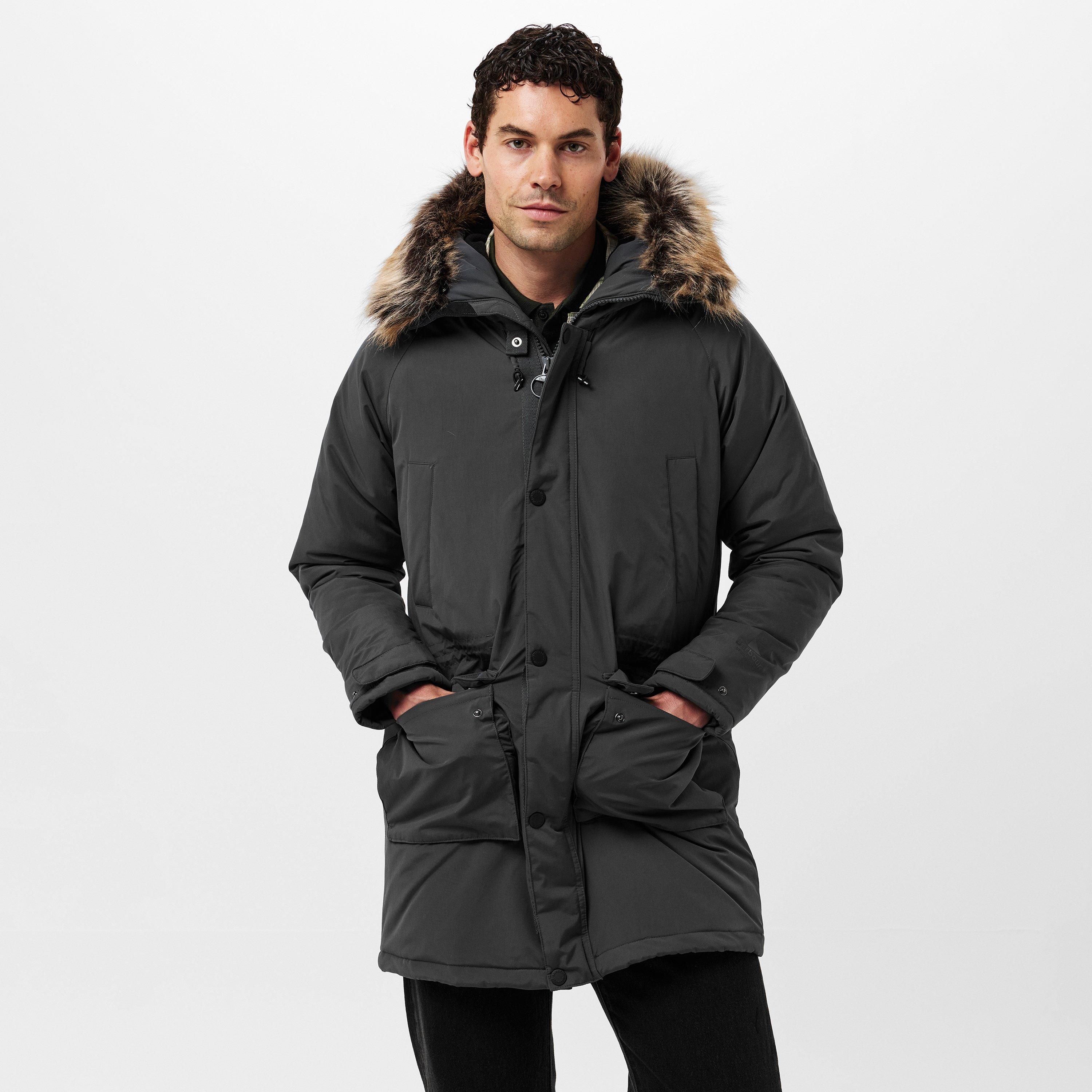 Grey CH52 - Barbour - Men's Gustnado Weather-Resistant Parka - 3