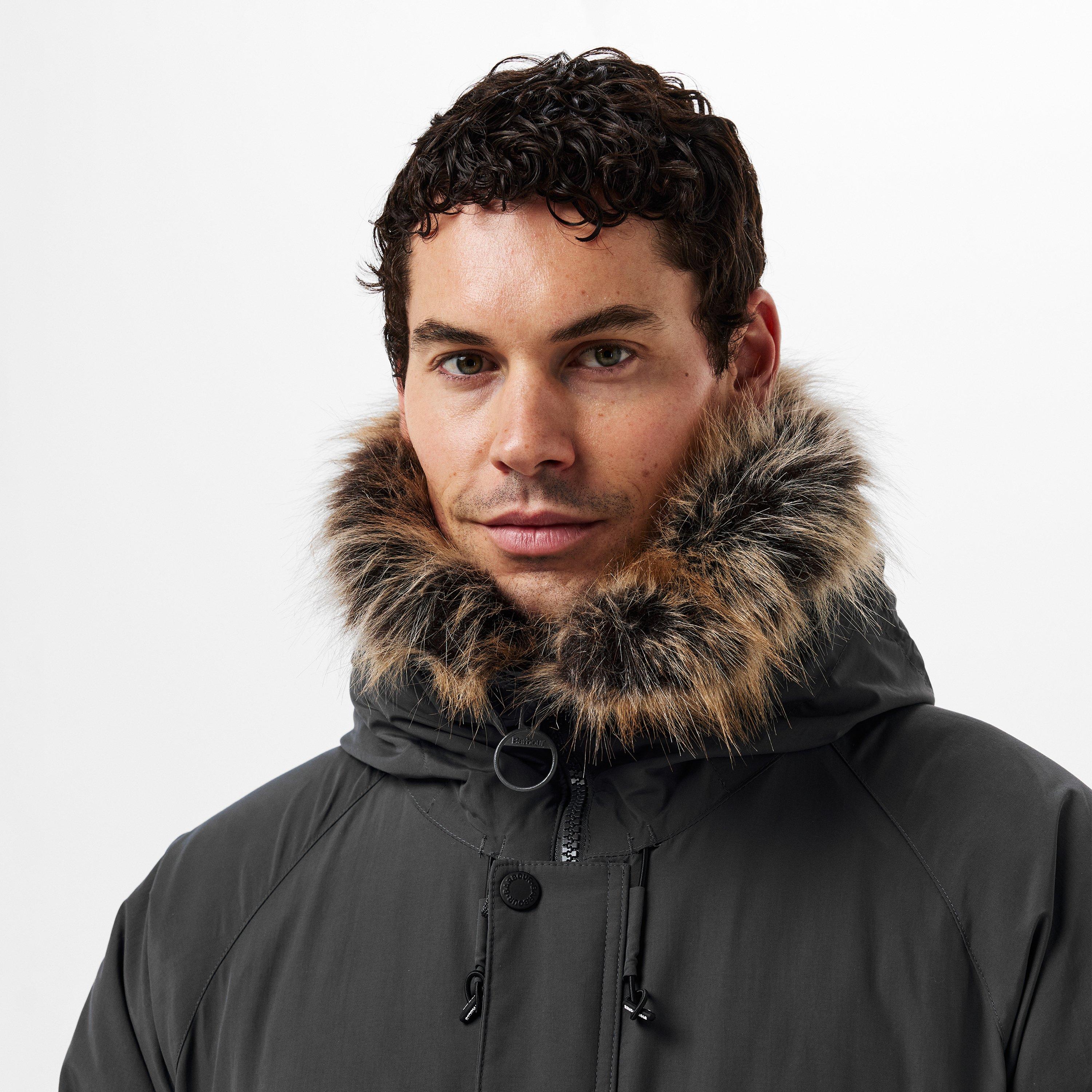 Grey CH52 - Barbour - Men's Gustnado Weather-Resistant Parka - 5