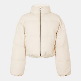 Jack Wills Cropped Puffer Jacket