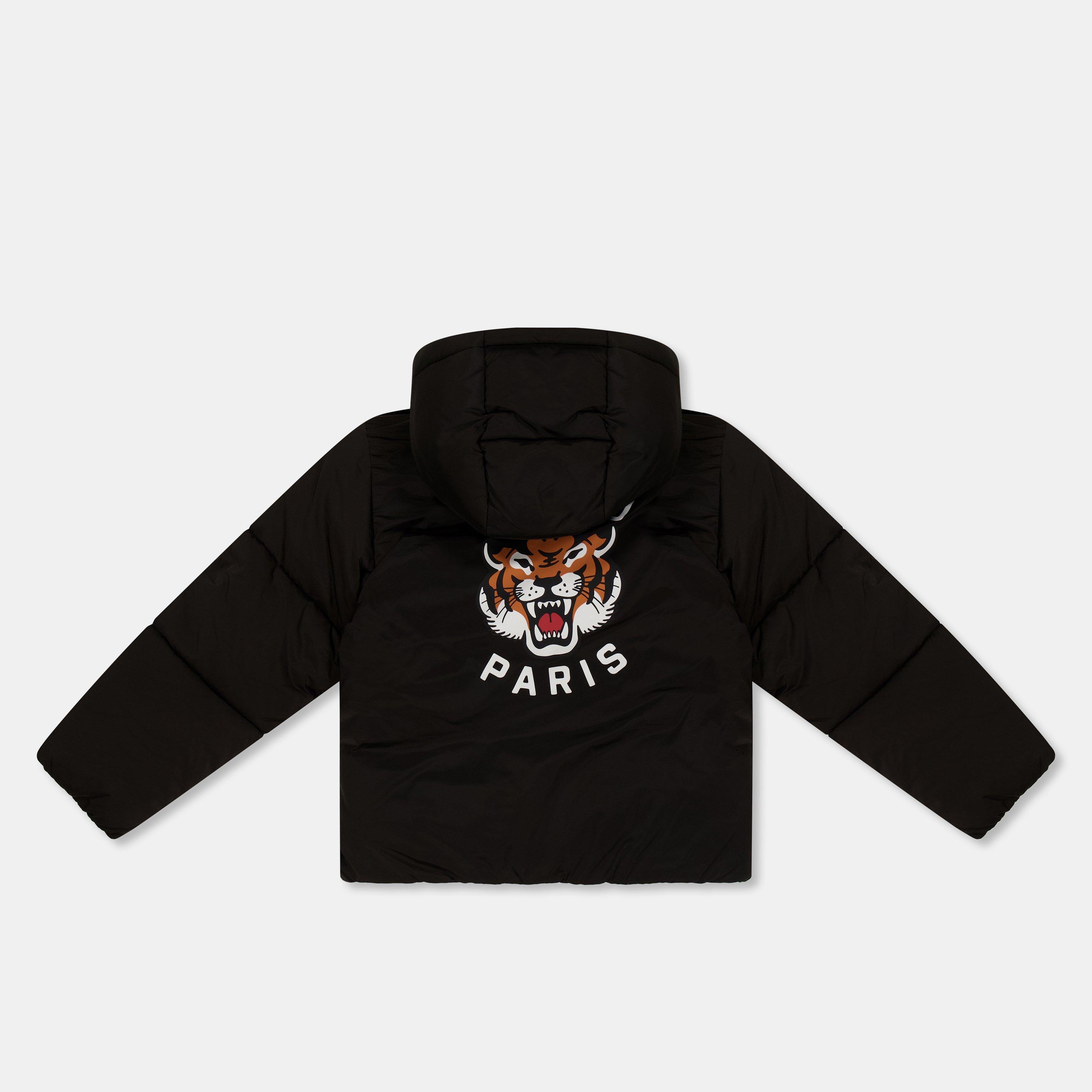 Black - Kenzo - Kids' Insulated Short Puffer Jacket - 2