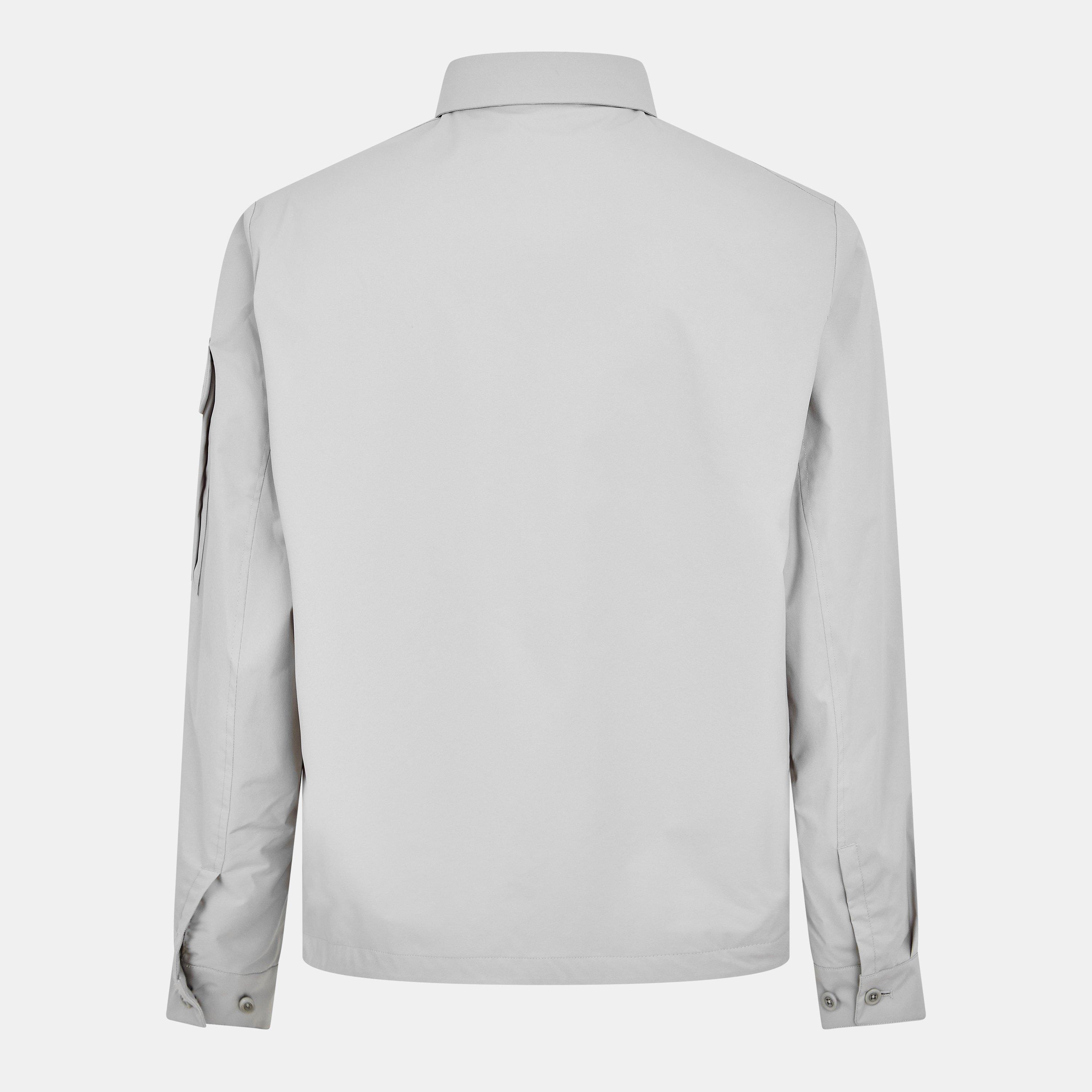 Flint Grey 936 - CP Company Metropolis - Men's Microtek Overshirt - 2