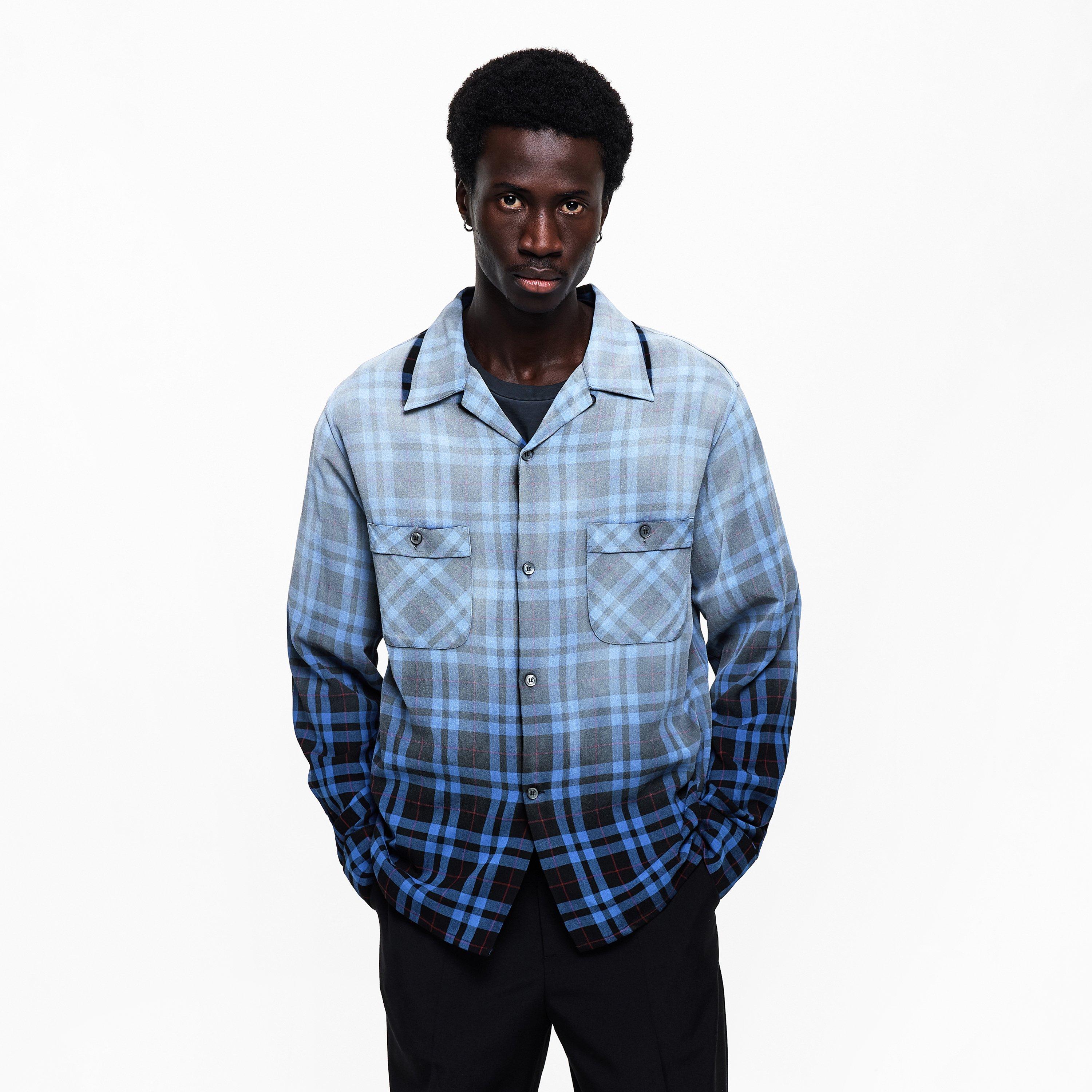 Blue Tartan - Maison Margiela - MMM Tartan Overshirt Sn61 - 3