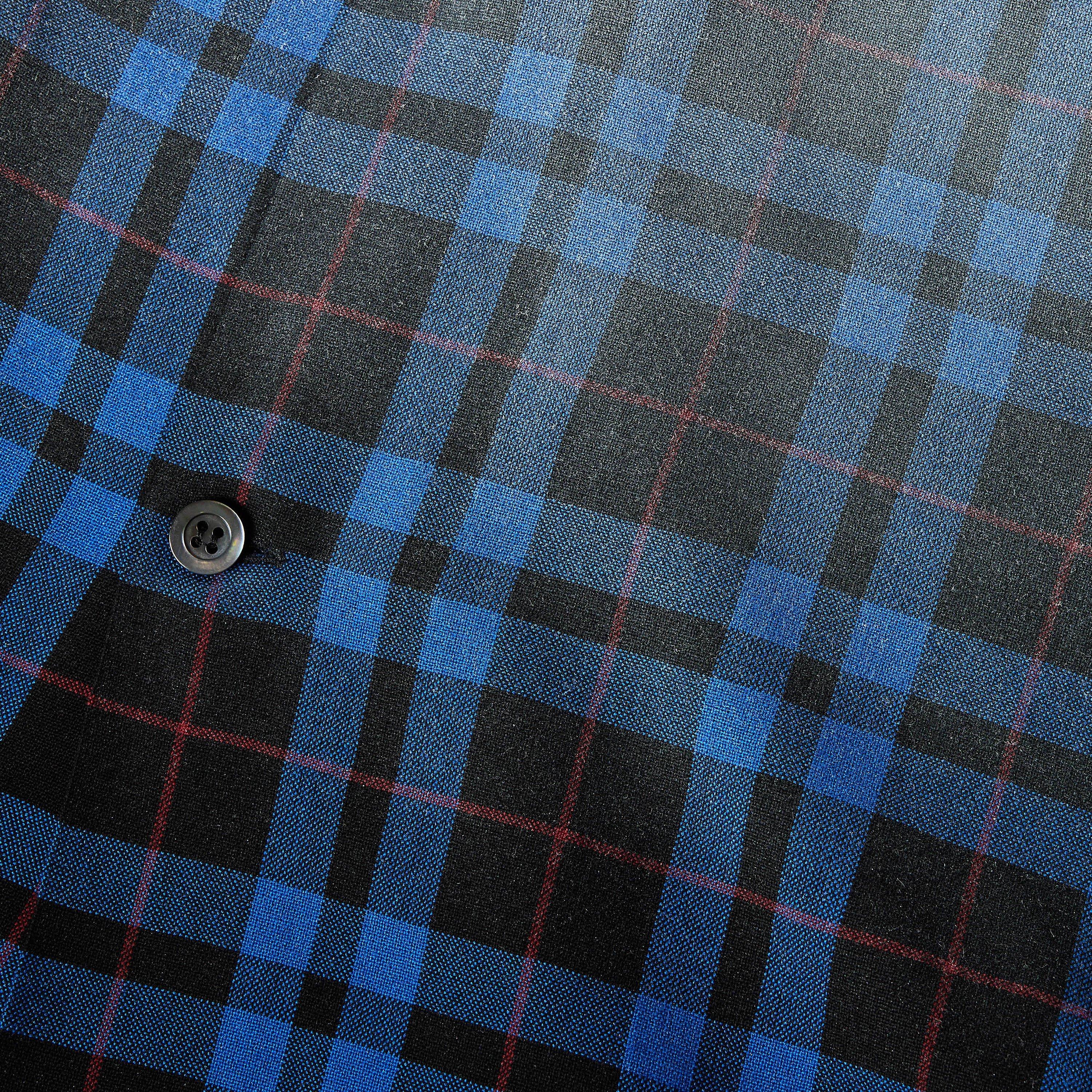 Blue Tartan - Maison Margiela - MMM Tartan Overshirt Sn61 - 5