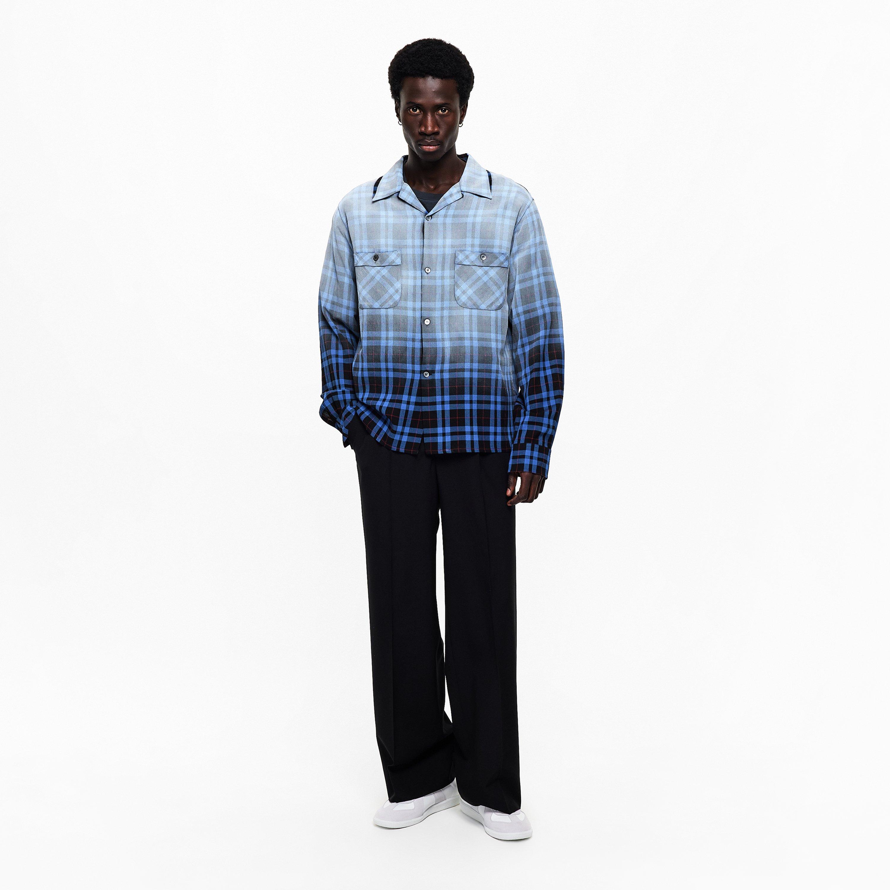 Blue Tartan - Maison Margiela - MMM Tartan Overshirt Sn61 - 6