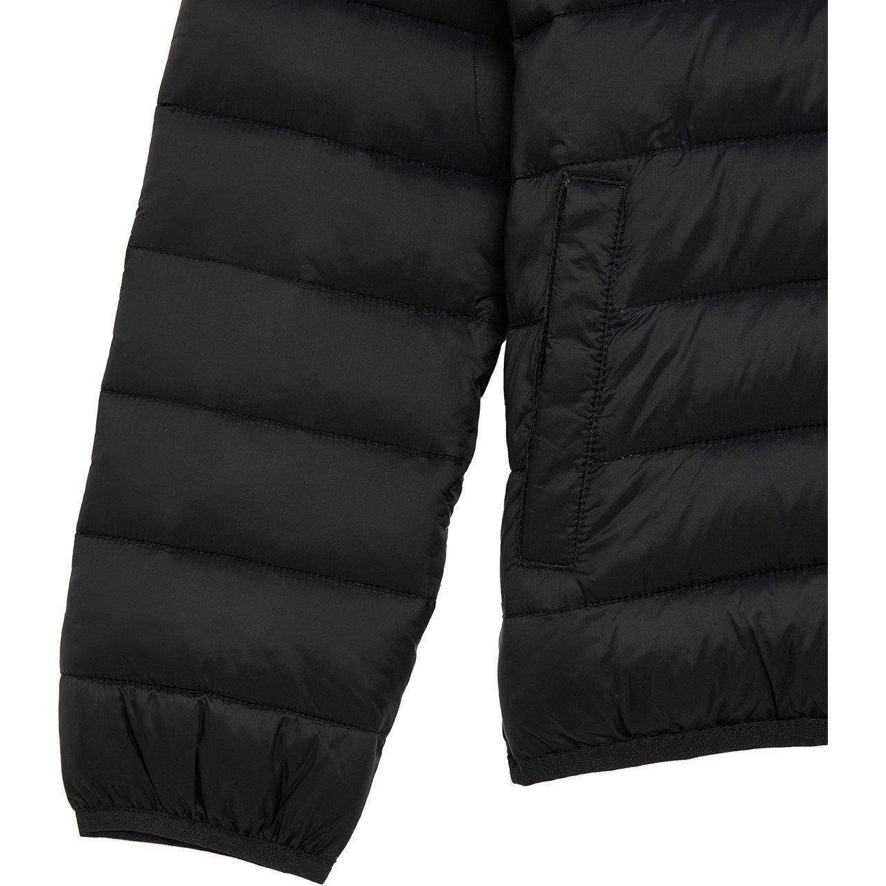 Jet Black - Lyle and Scott - Kids' Pac a Mac Short Puffer Jacket - 1