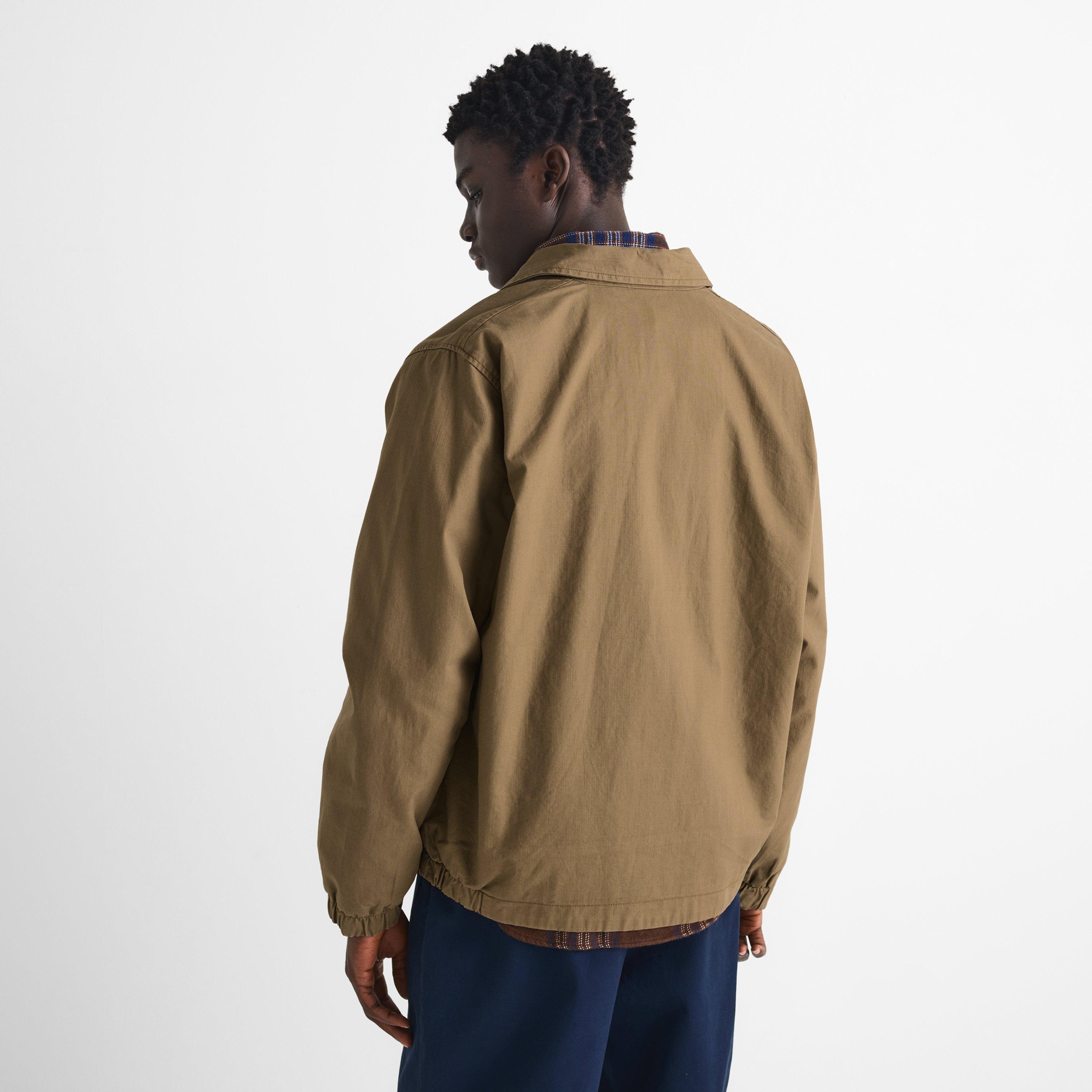 Ermine (Tan) - Timberland - Men's Stratham Cotton Bomber Jacket - 4