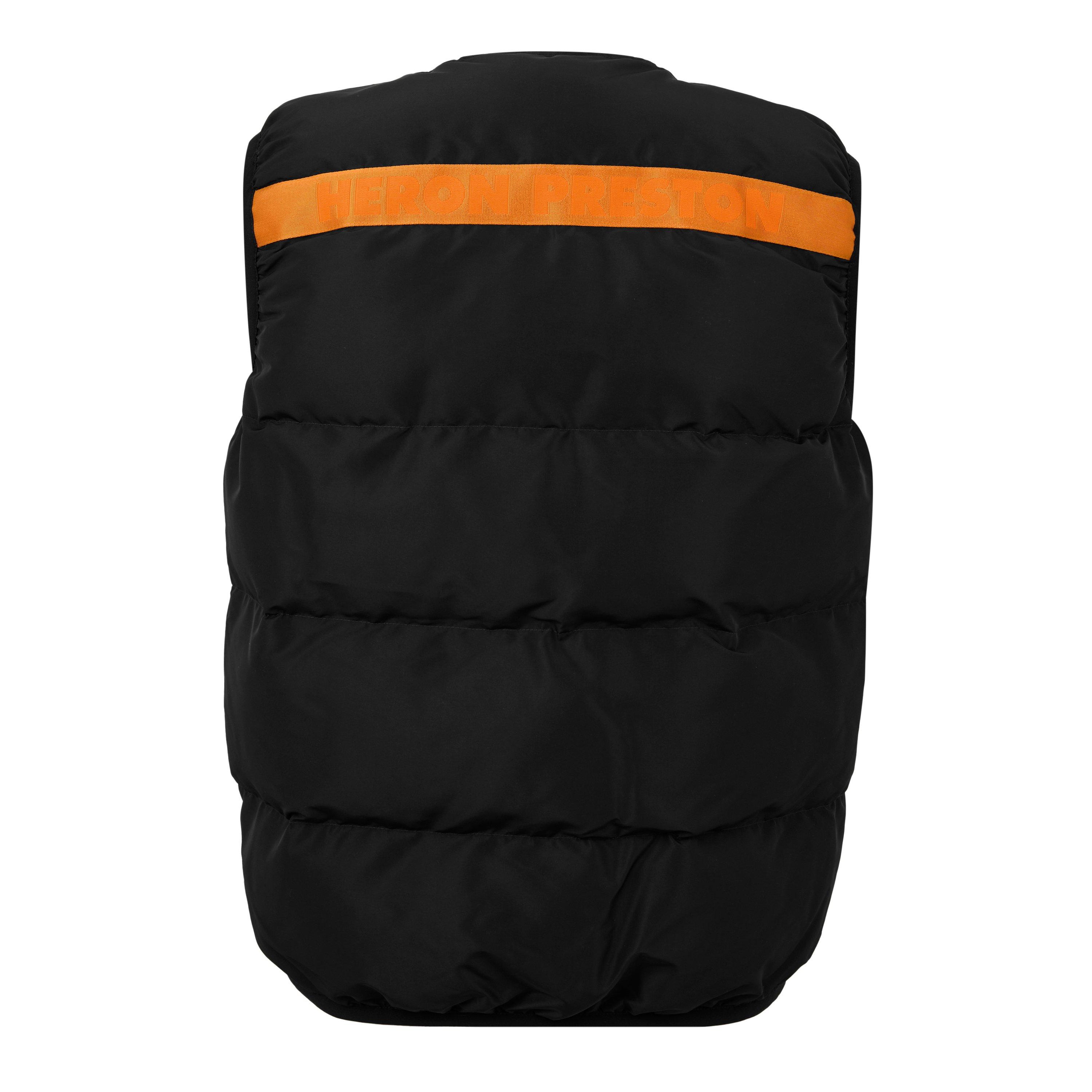 Black - Heron Preston - Logo Nylon Padded Vest - 6