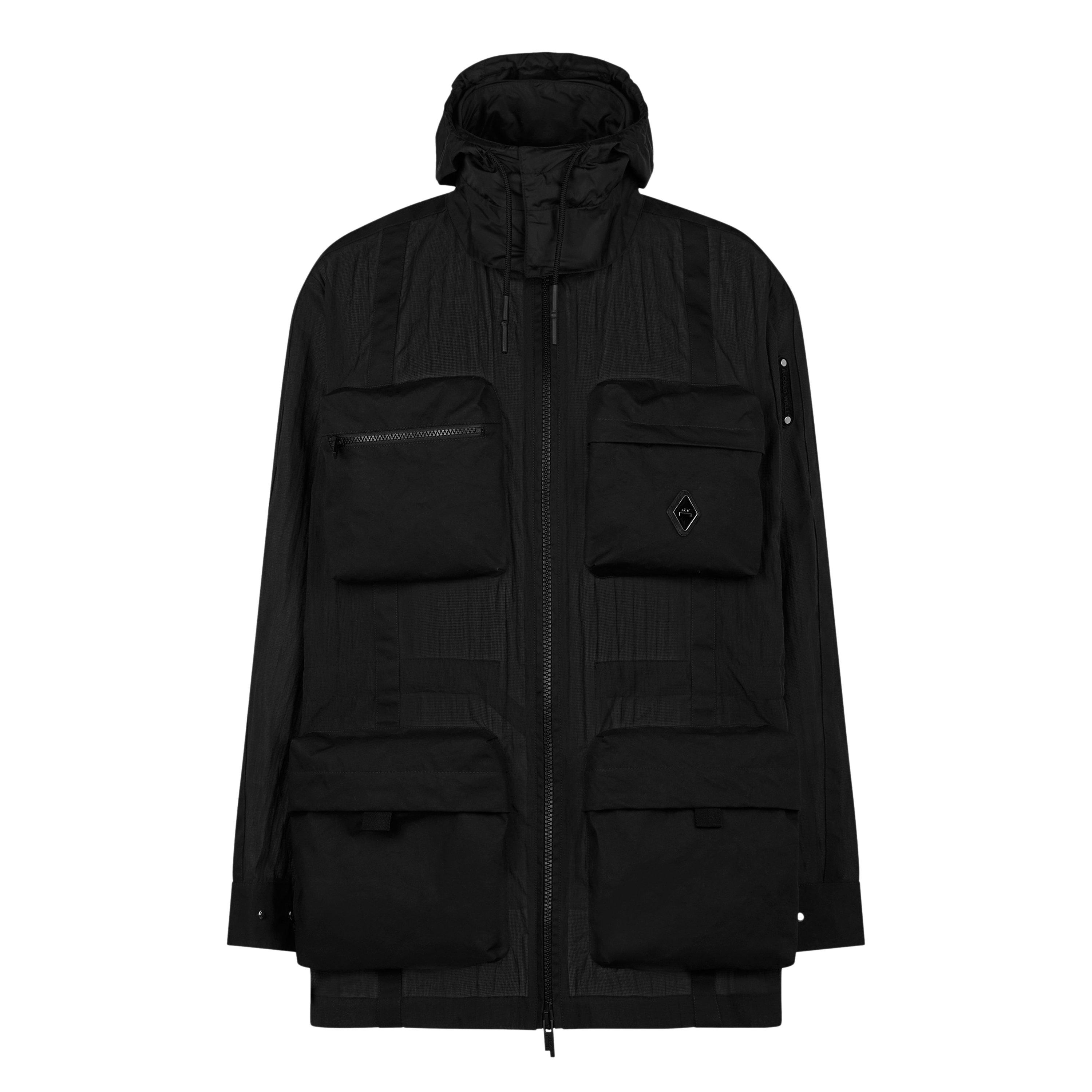 B05 MULTI ZIP PARKA 黒 ナイロンジャケット5　L XL A-COLD-WALL Men's Filament M65 Cotton Hooded Full Zip Parka | Flannels