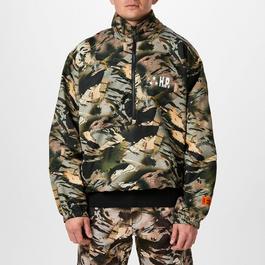 Heron Preston Camouflage Tape Windbreaker