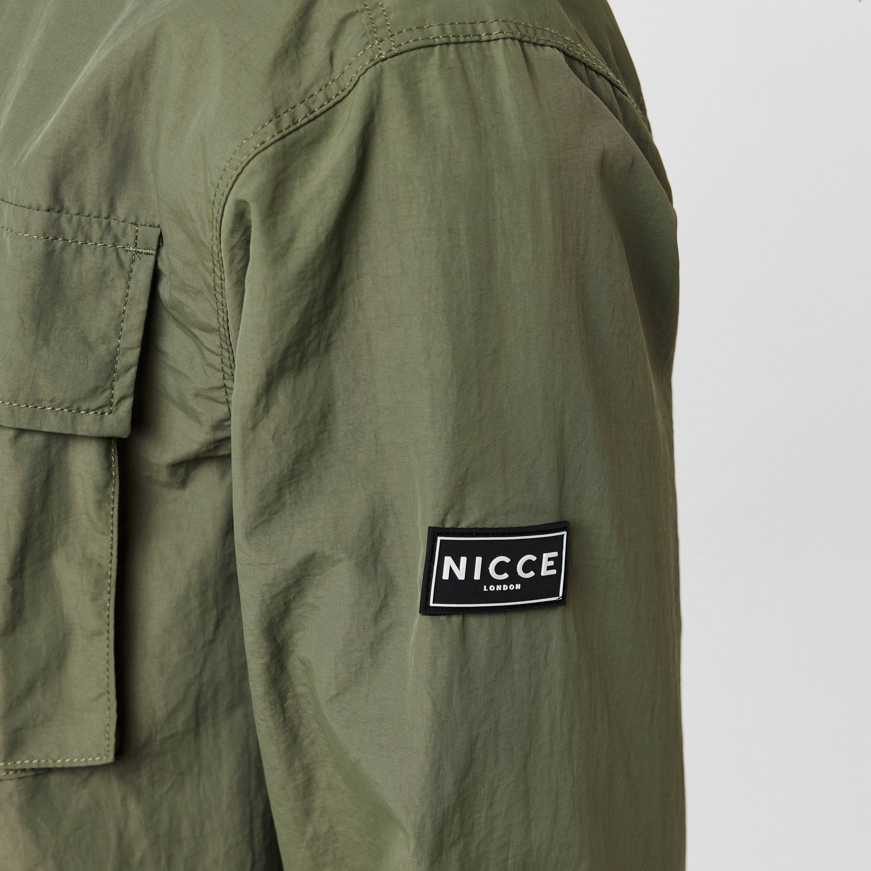 Khaki - Nicce - Colarn Overshirt - 5