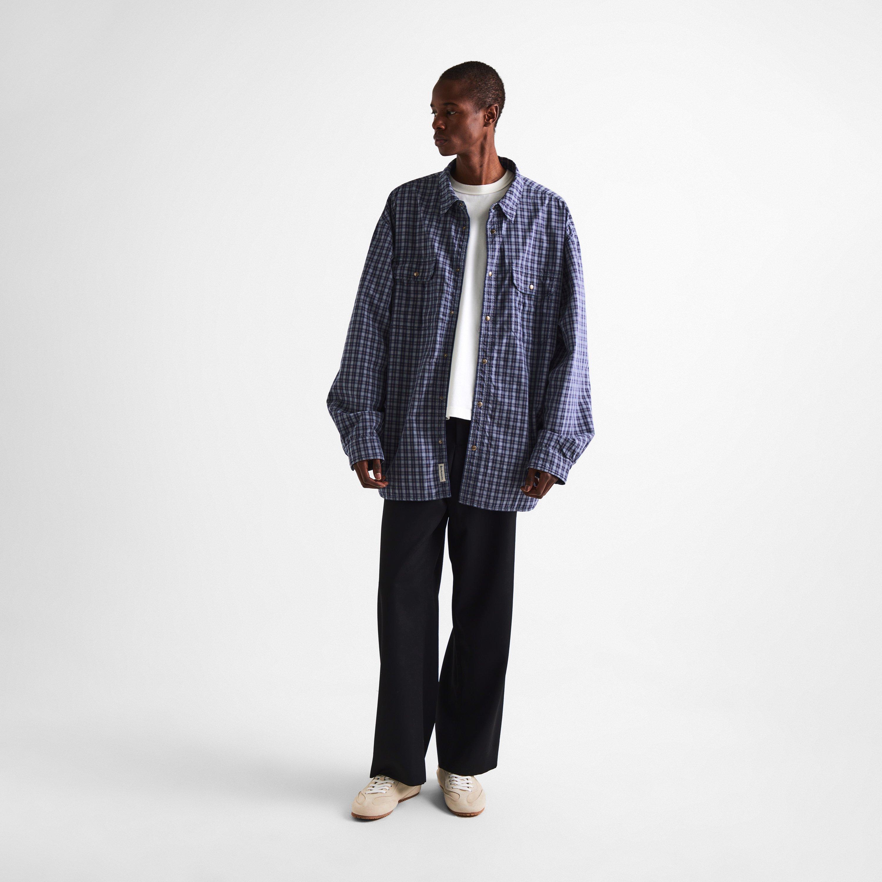 Blue/Grey - Maison Margiela - MMM Check Rev Jkt Sn61 - 6