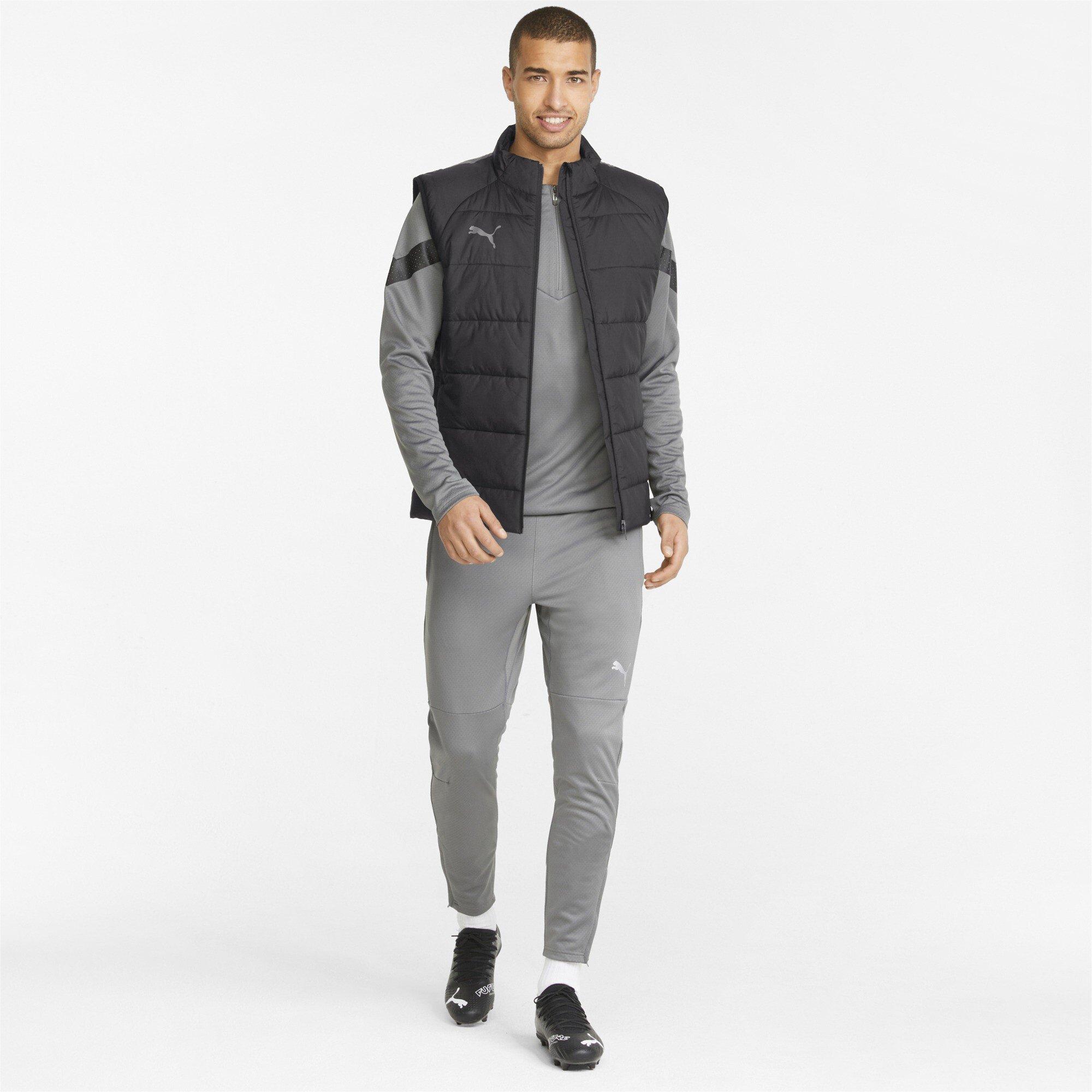 Sort - Puma - Puma Teamliga Vest Jacket Gilet Mens - 6