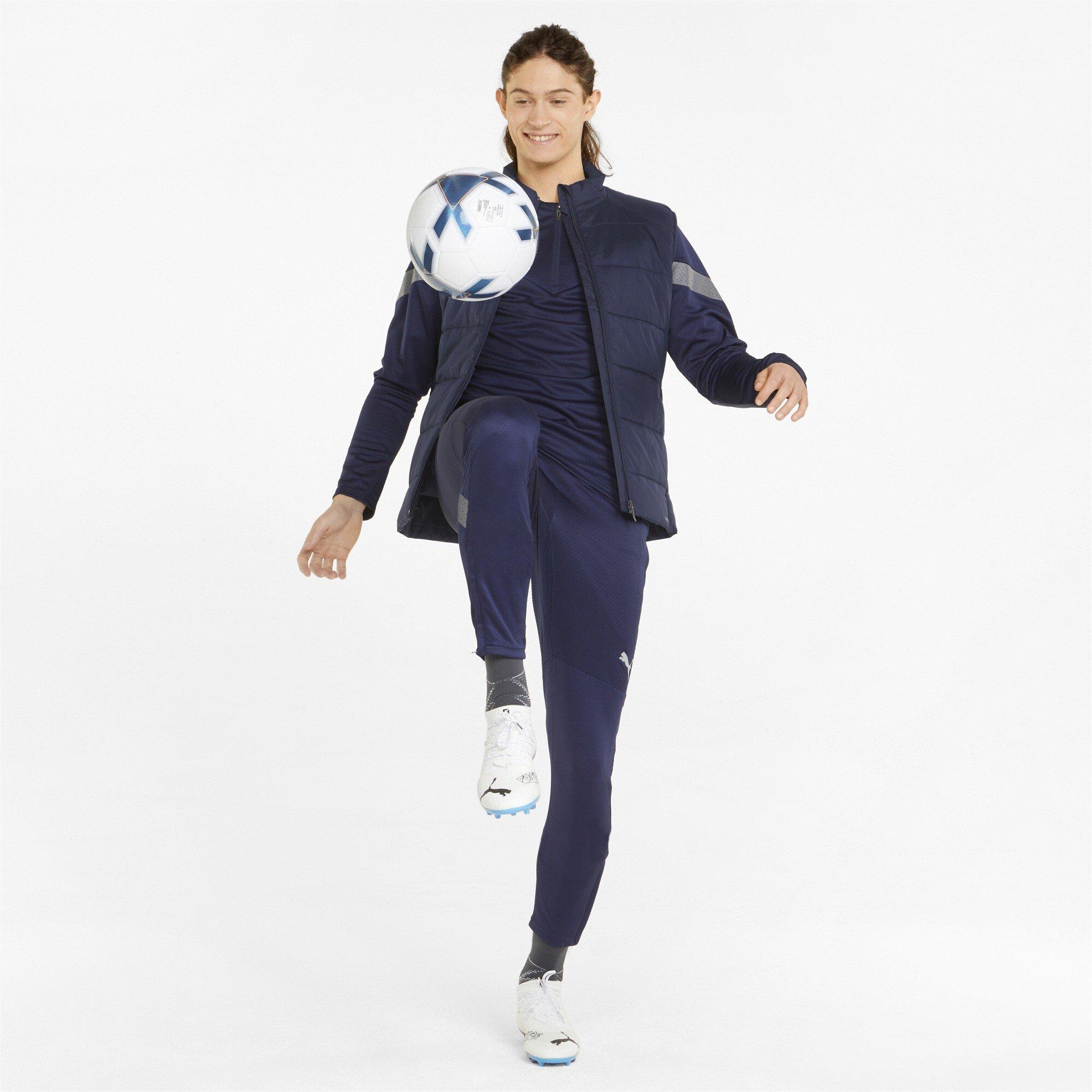 Peacoat - Puma - Puma Teamliga Vest Jacket Gilet Mens - 5