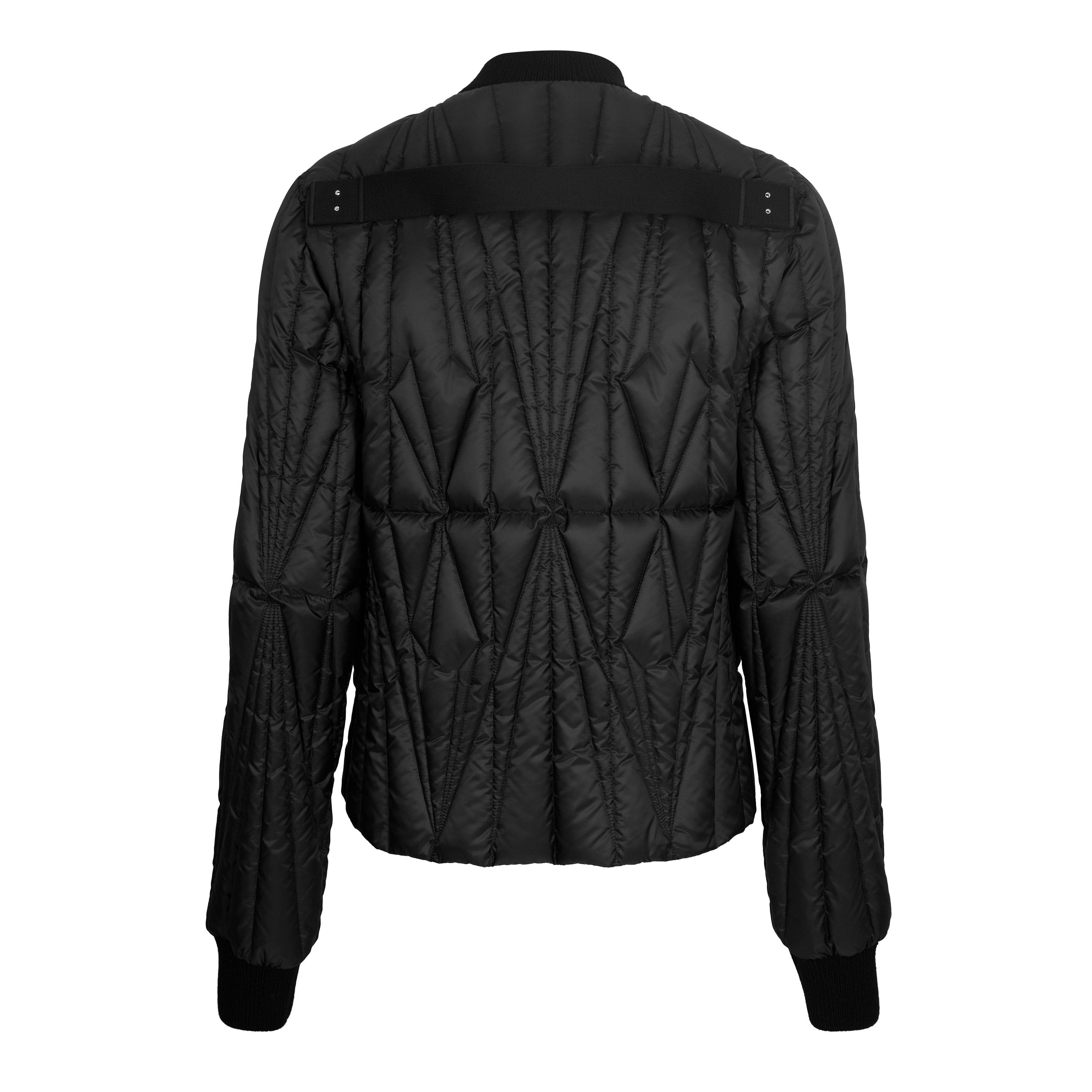 Black - Rick Owens - Mens x Moncler Geocamo Flight Jacket - 2
