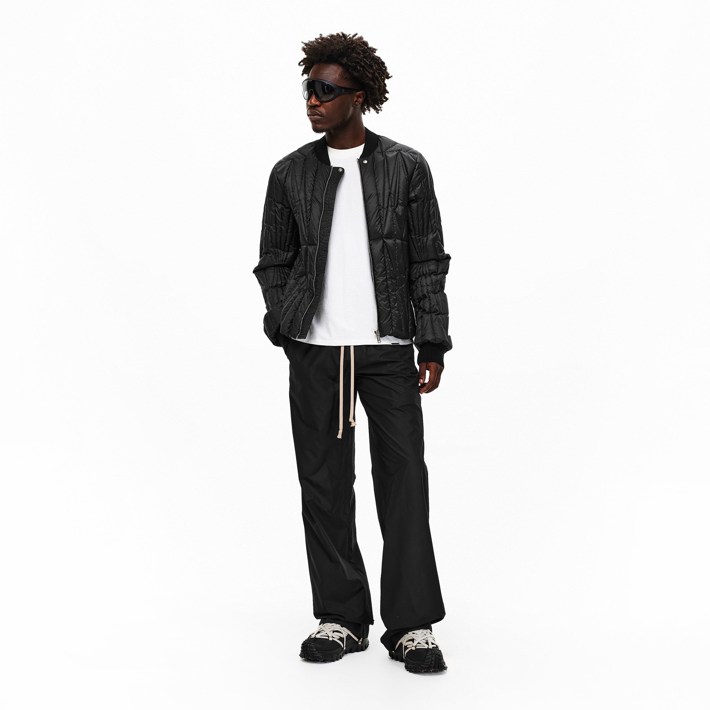 Black - Rick Owens - Mens x Moncler Geocamo Flight Jacket - 6