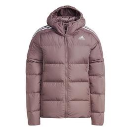 adidas knit Midweight Down Hooded Jacket Womens