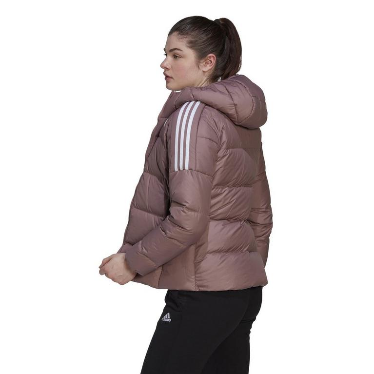 Wonder Oxide - adidas - Midweight Down Hooded Jacket Womens - 5