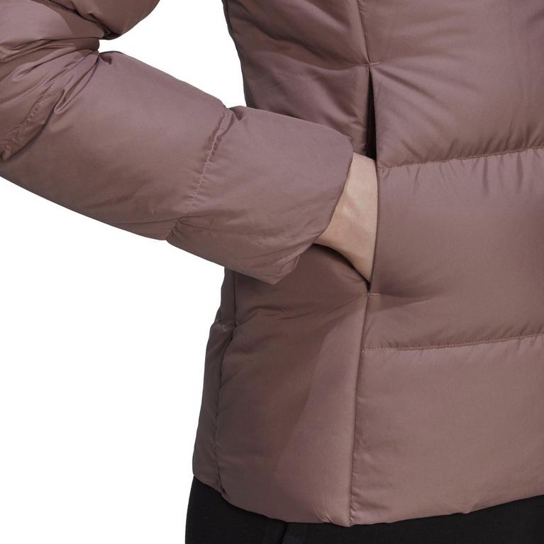 Wonder Oxide - adidas - Midweight Down Hooded Jacket Womens - 6