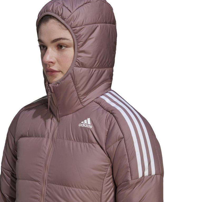 Wonder Oxide - adidas - Midweight Down Hooded Jacket Womens - 7