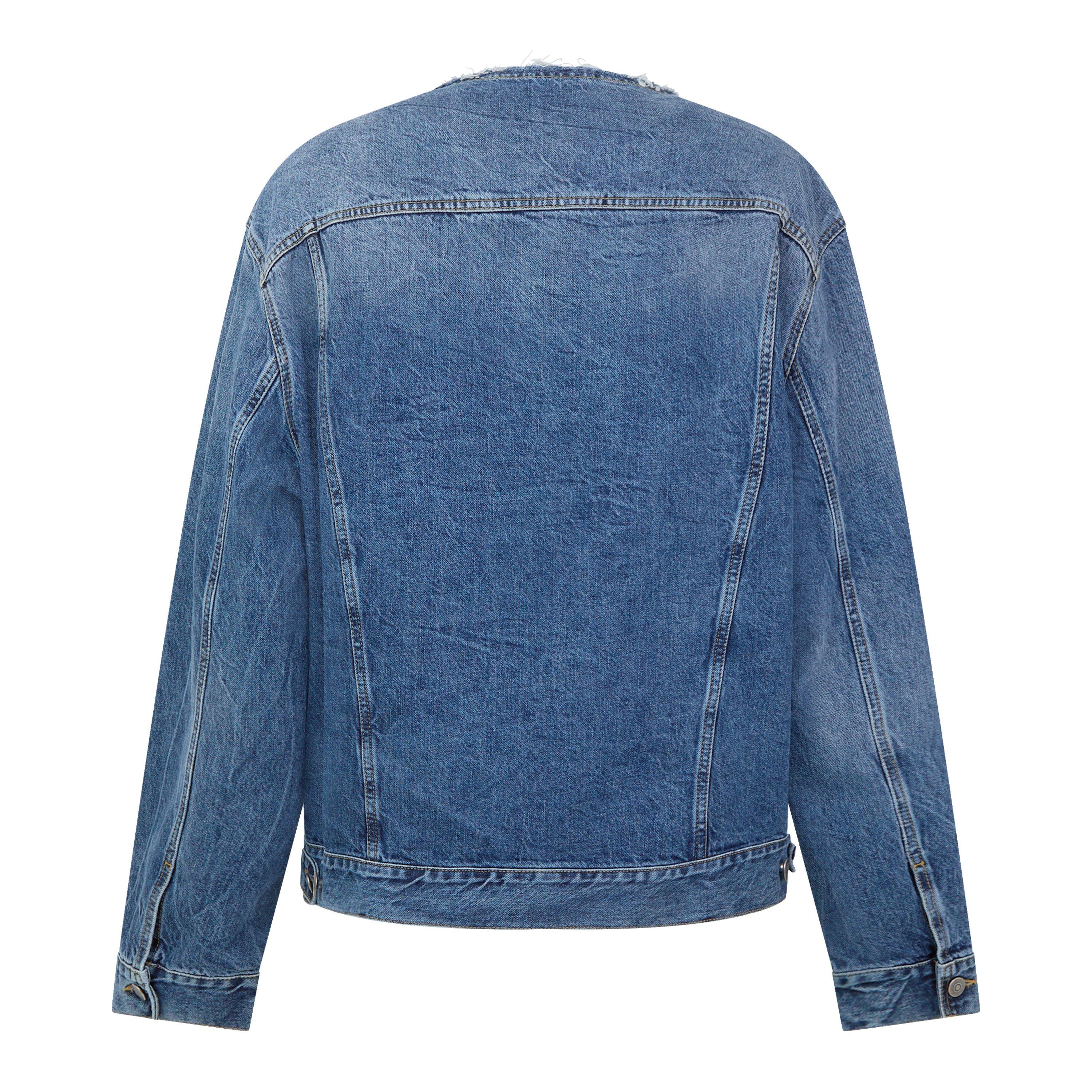 New Medium Blue - Maison Margiela - MMM Distressed Denim Sn64 - 2