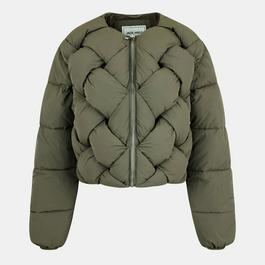 Jack Wills Interwoven Puffer Jacket