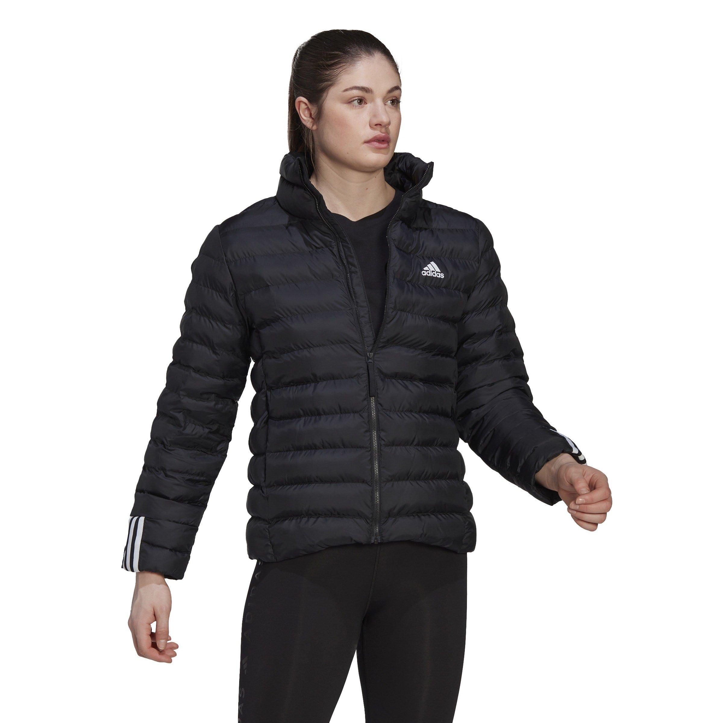 adidas Itavic Three Stripes Midweight Jacket Womens Daunenjacken Leichtgewichtig Sports Direct