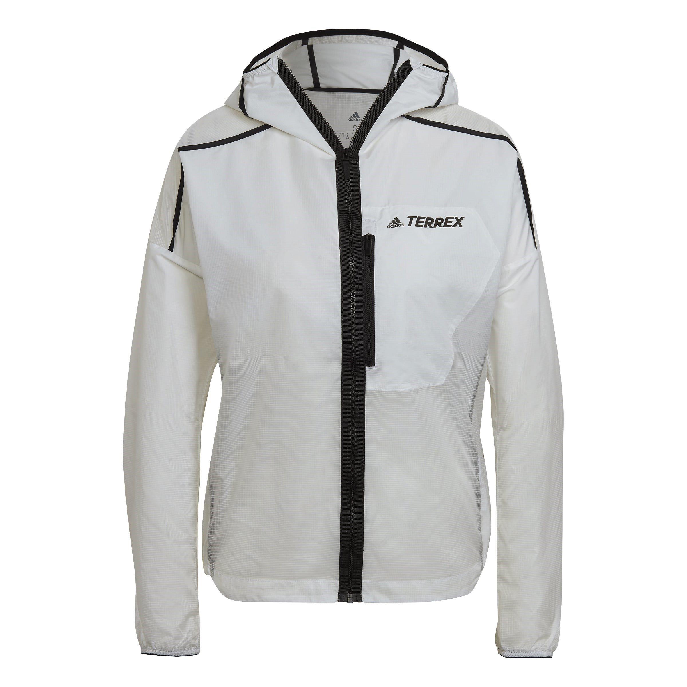 Non-Dyed - adidas - Women's Terrex Agravic Wind Resistant Reflective Windbreaker - 1