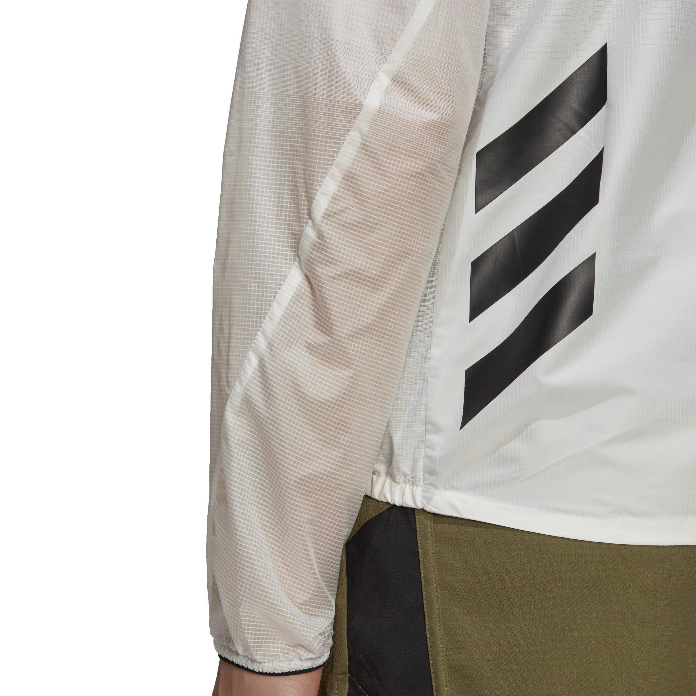Non-Dyed - adidas - Women's Terrex Agravic Wind Resistant Reflective Windbreaker - 6