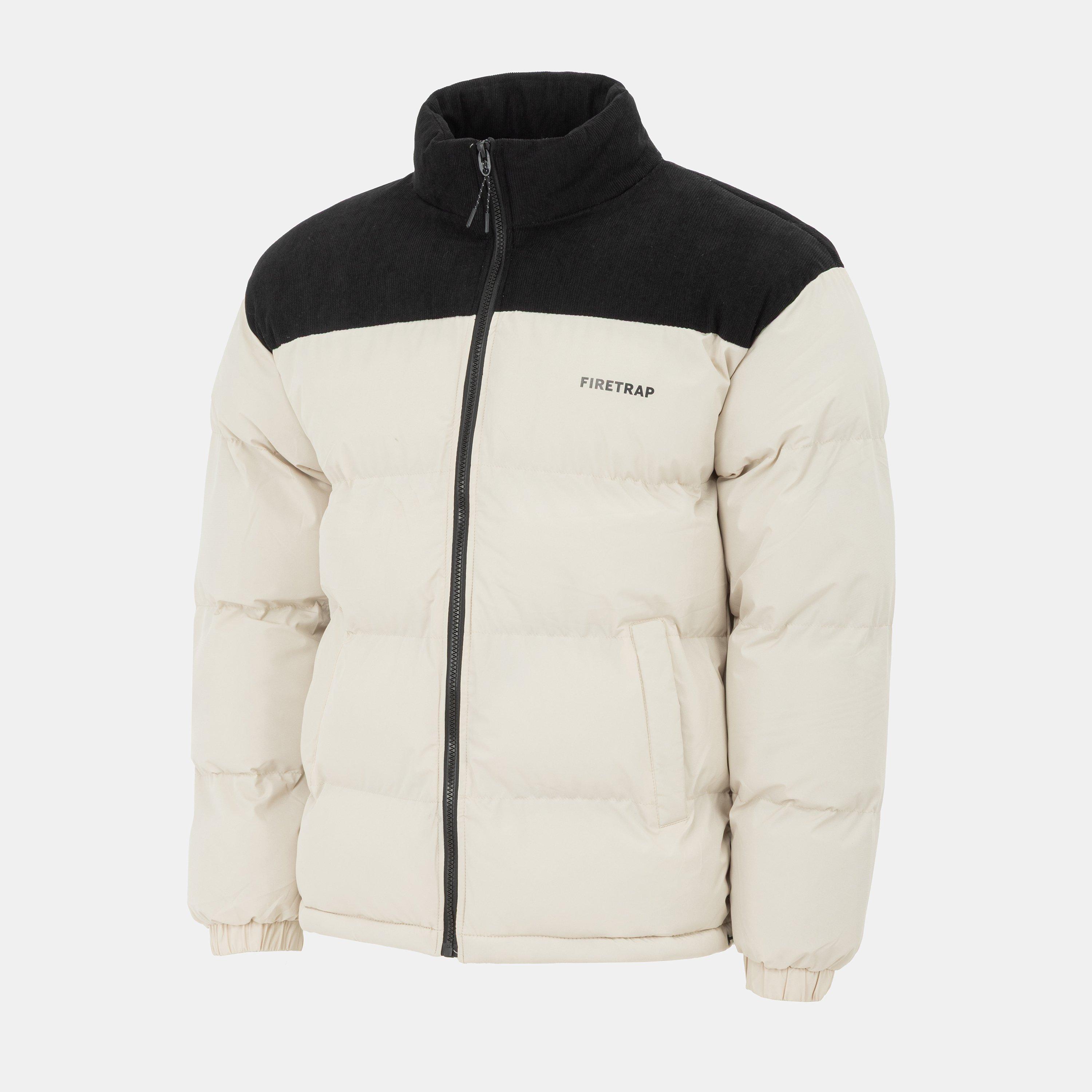 Firetrap Men's Full Zip Funnel Neck Long Sleeve Puffer Jacket | FRASERS