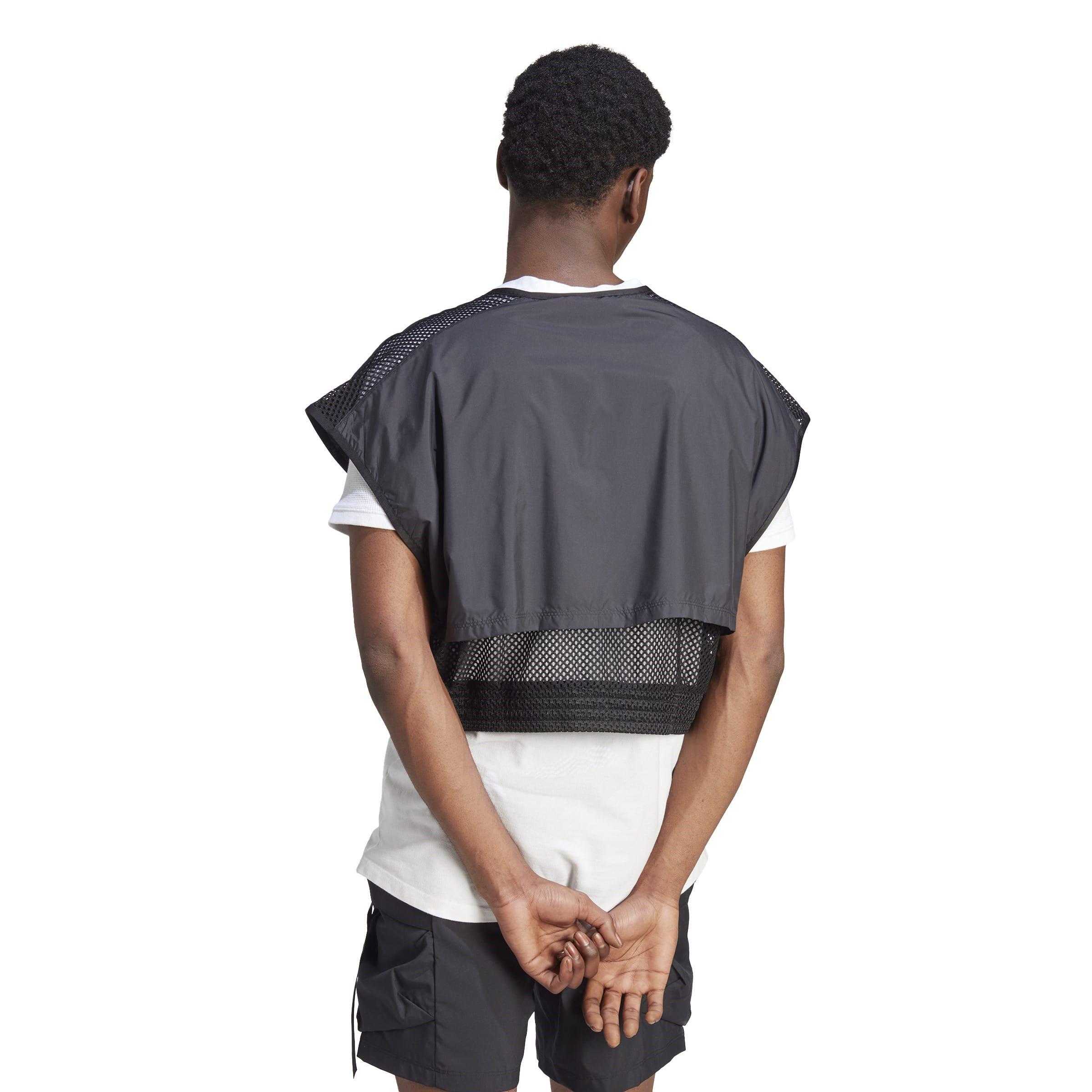 Black - adidas - City Escape Premium Vest Mens - 3