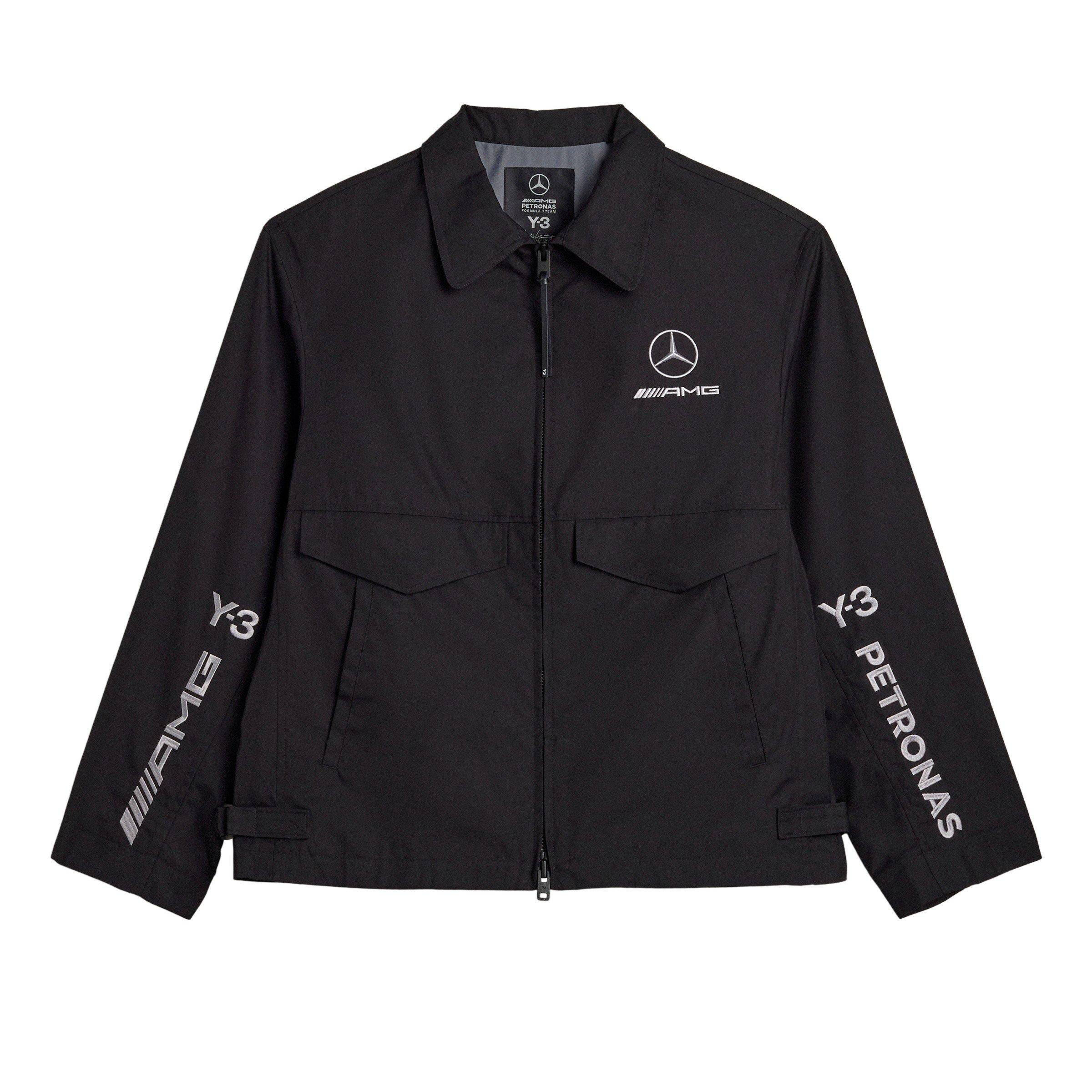 Black - Y3 - Mens Mercedes Wolf Jacket - 1