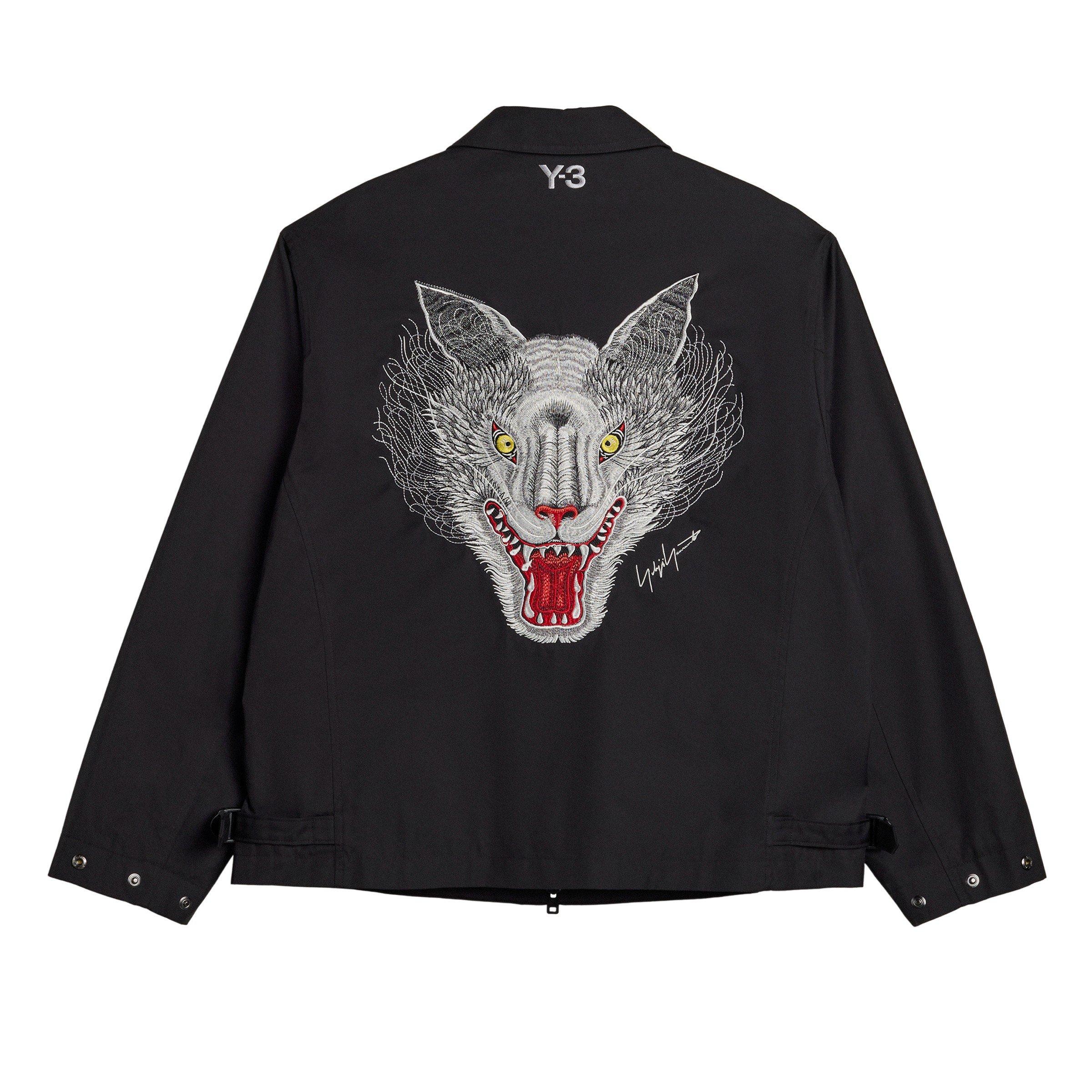 Black - Y3 - Mens Mercedes Wolf Jacket - 2