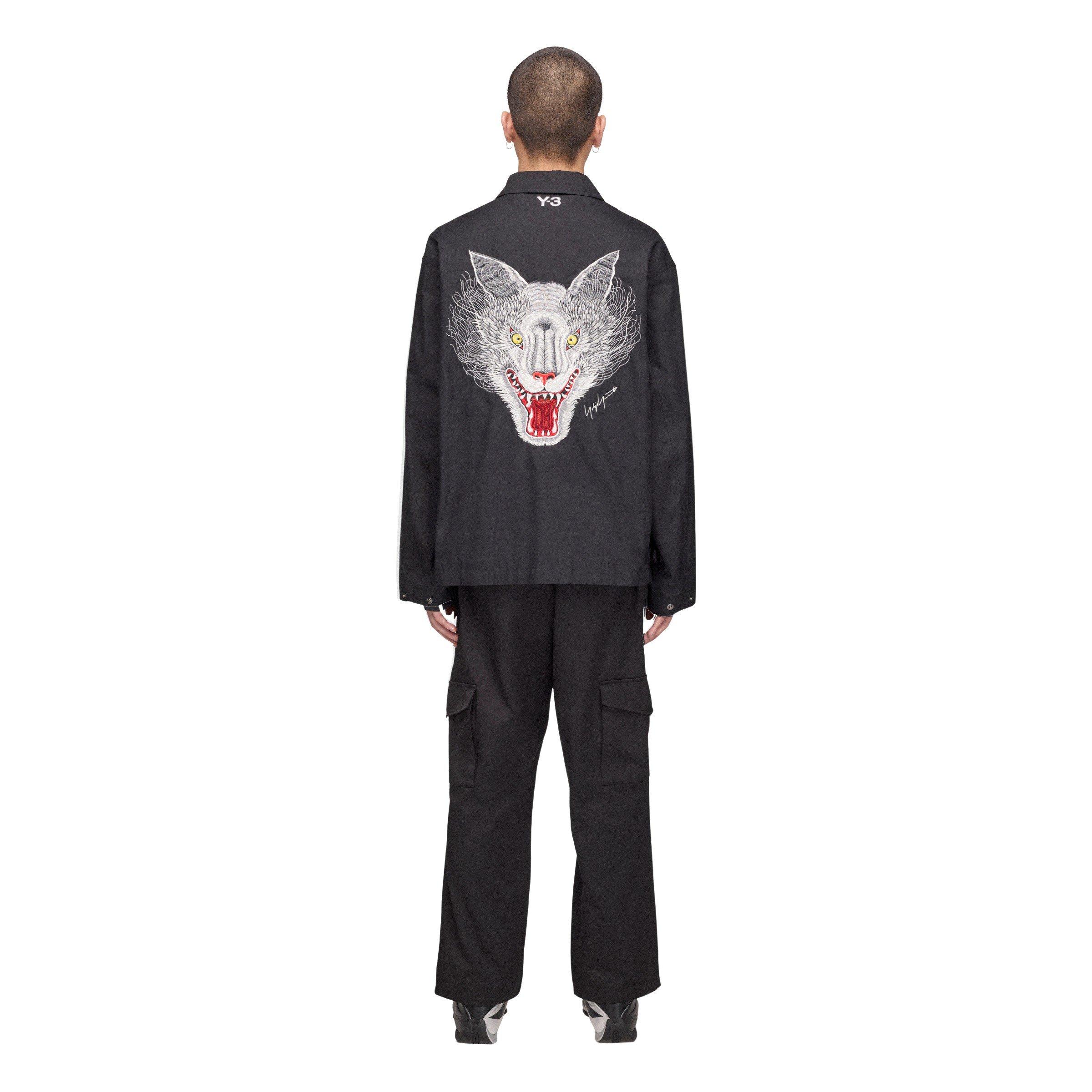 Black - Y3 - Mens Mercedes Wolf Jacket - 5