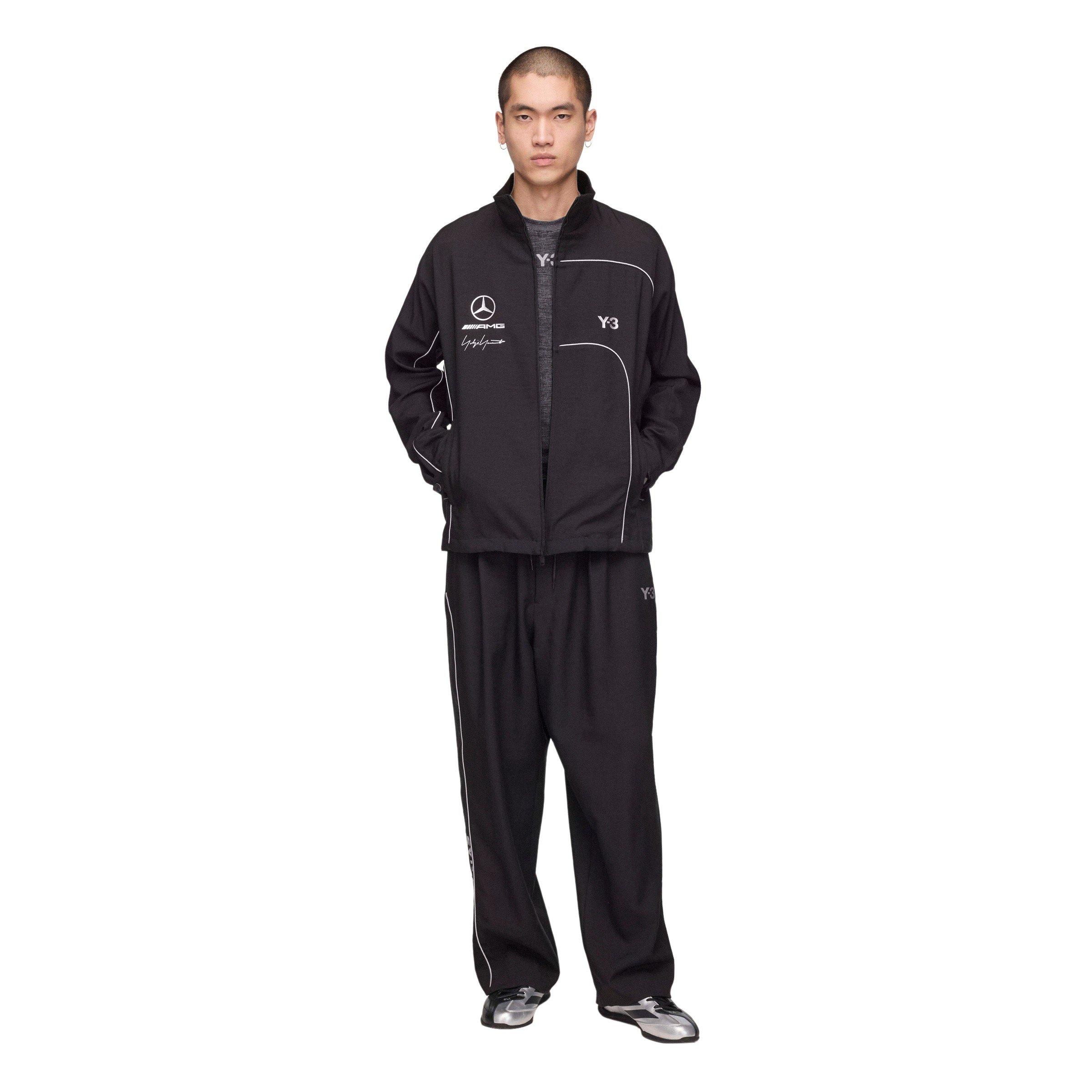 Black - Y3 - Mens Mercedes Track Jacket - 5