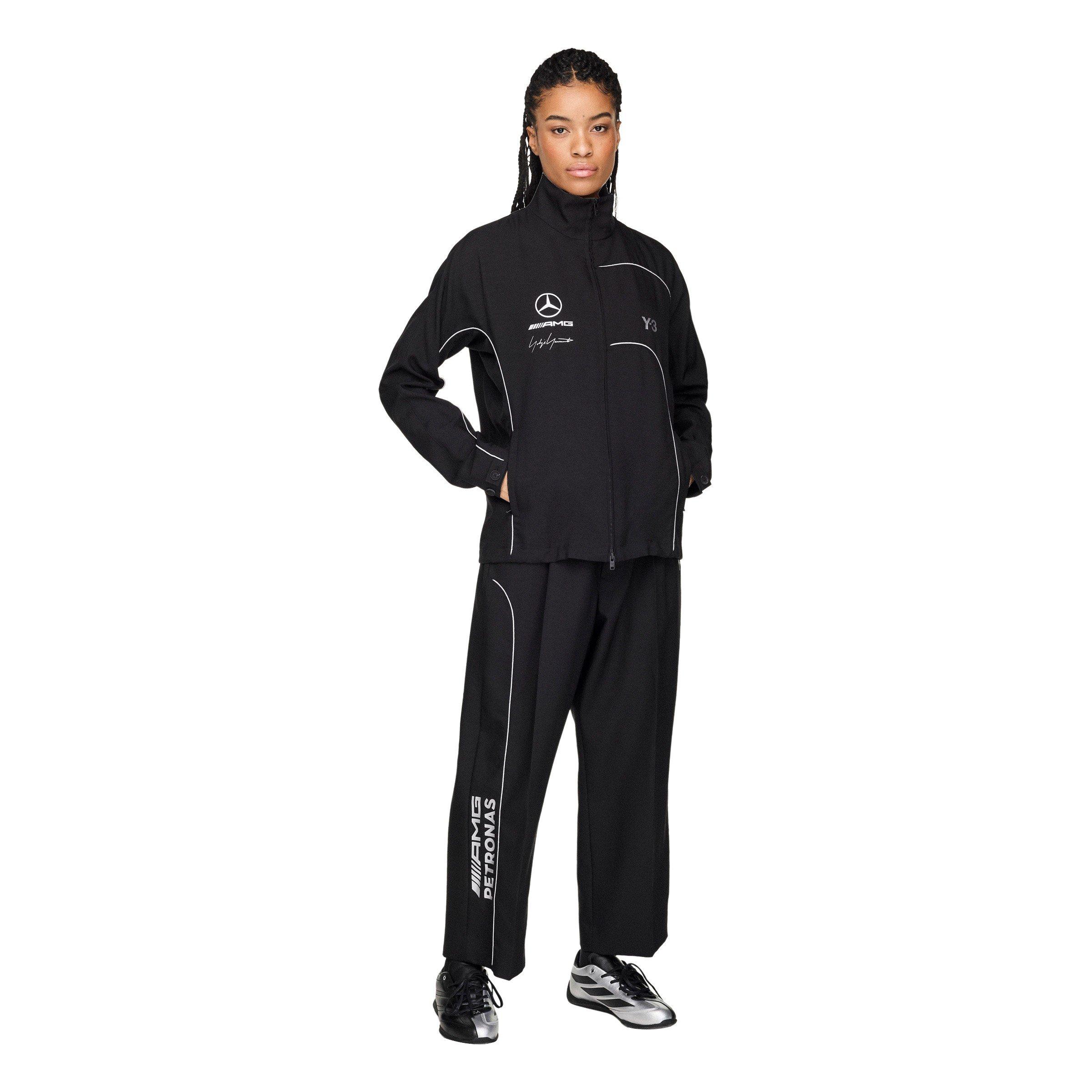 Black - Y3 - Mens Mercedes Track Jacket - 7