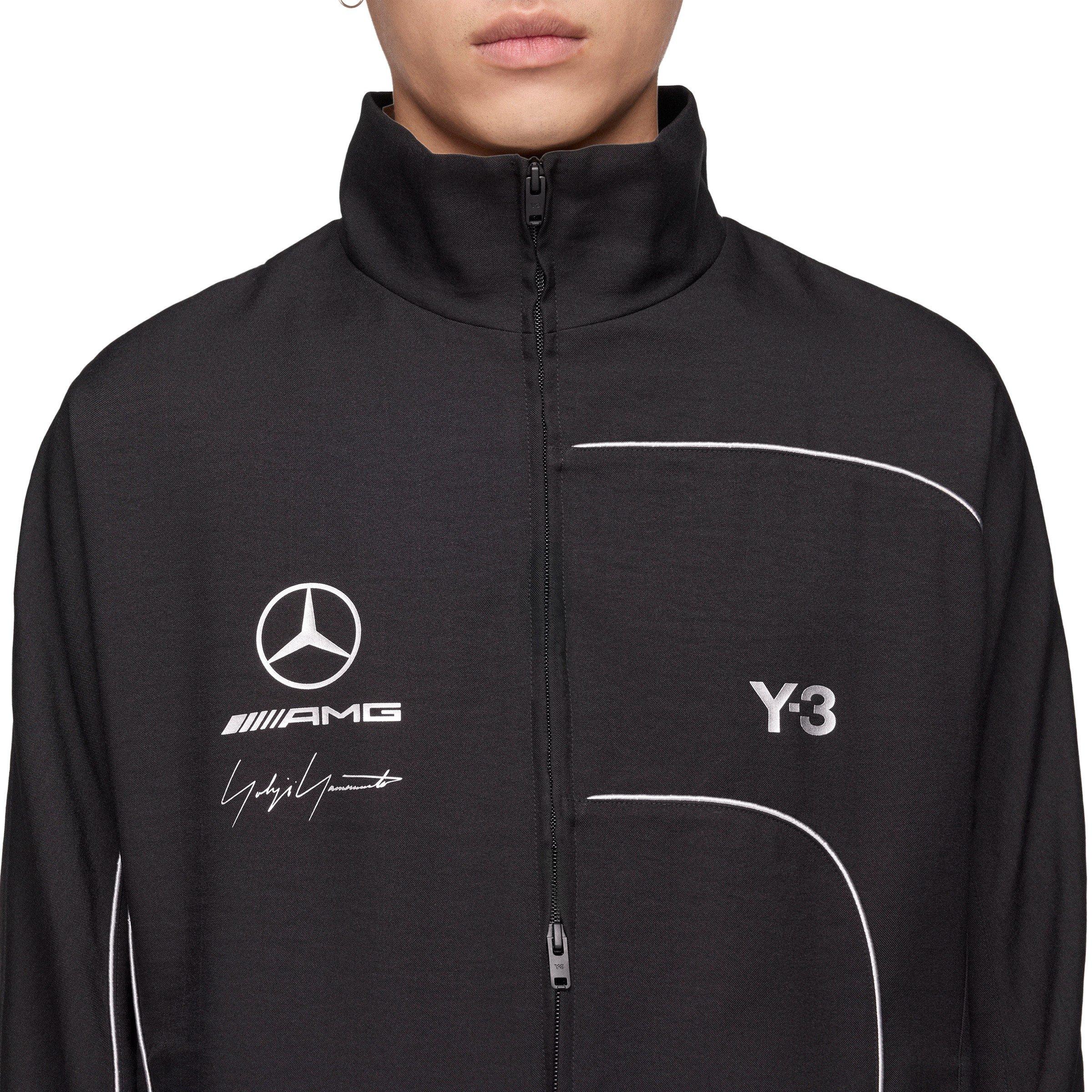 Black - Y3 - Mens Mercedes Track Jacket - 8