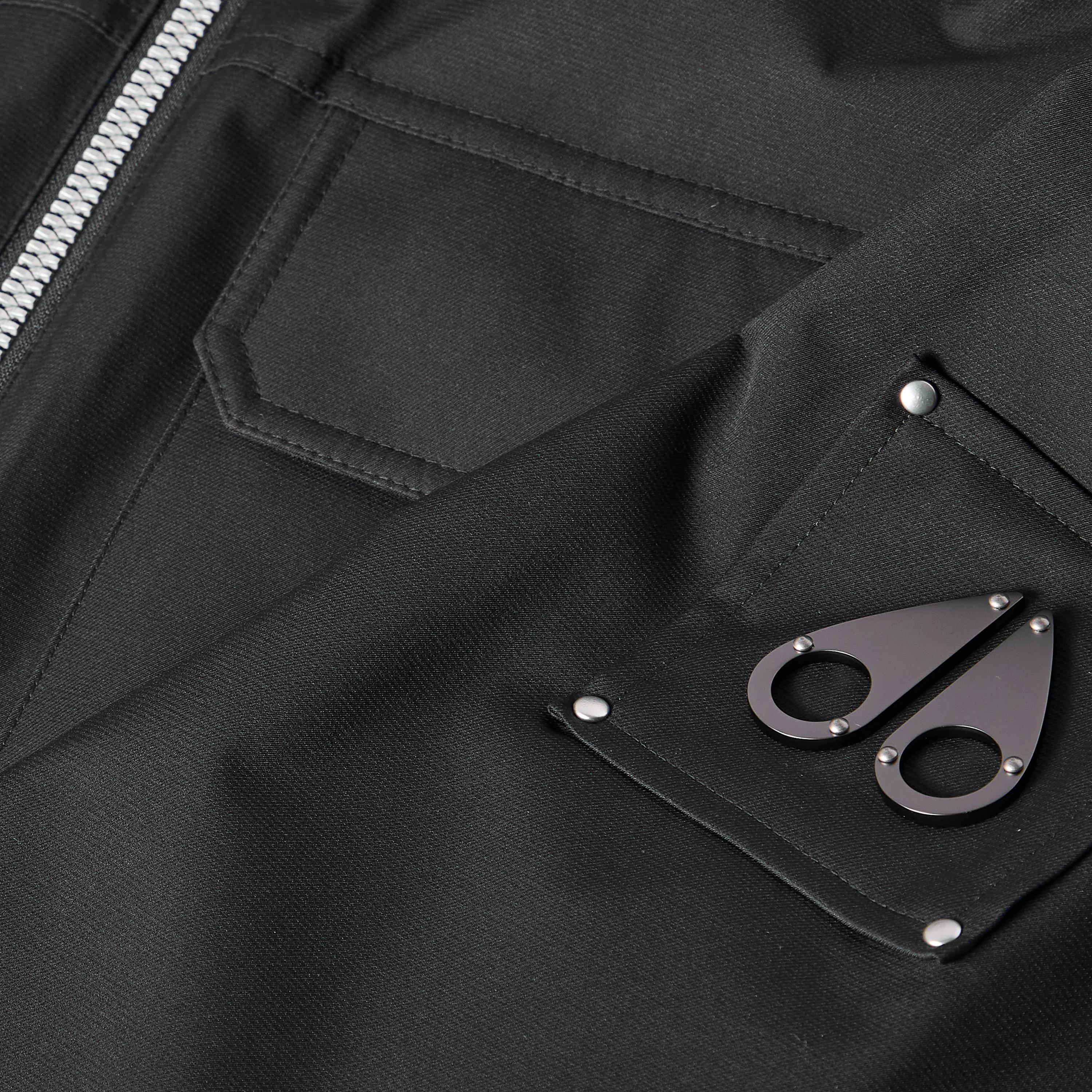 Black - Moose Knuckles - Men's Jacques OS Overshirt - 5