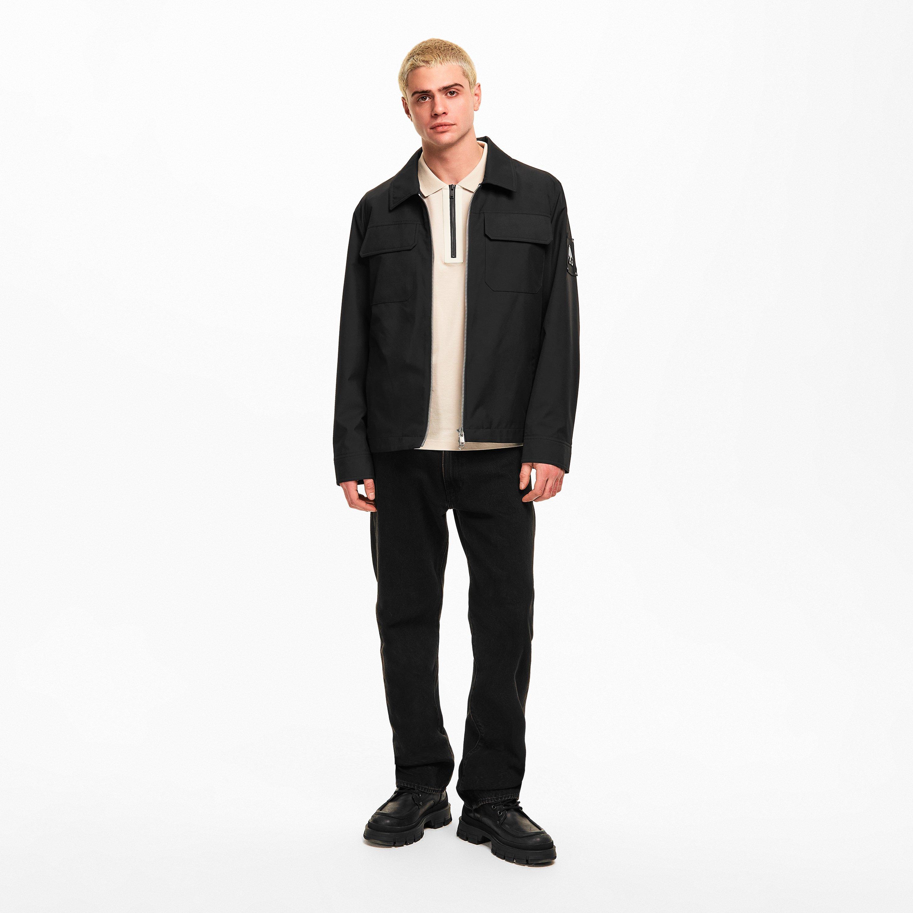 Black - Moose Knuckles - Men's Jacques OS Overshirt - 5