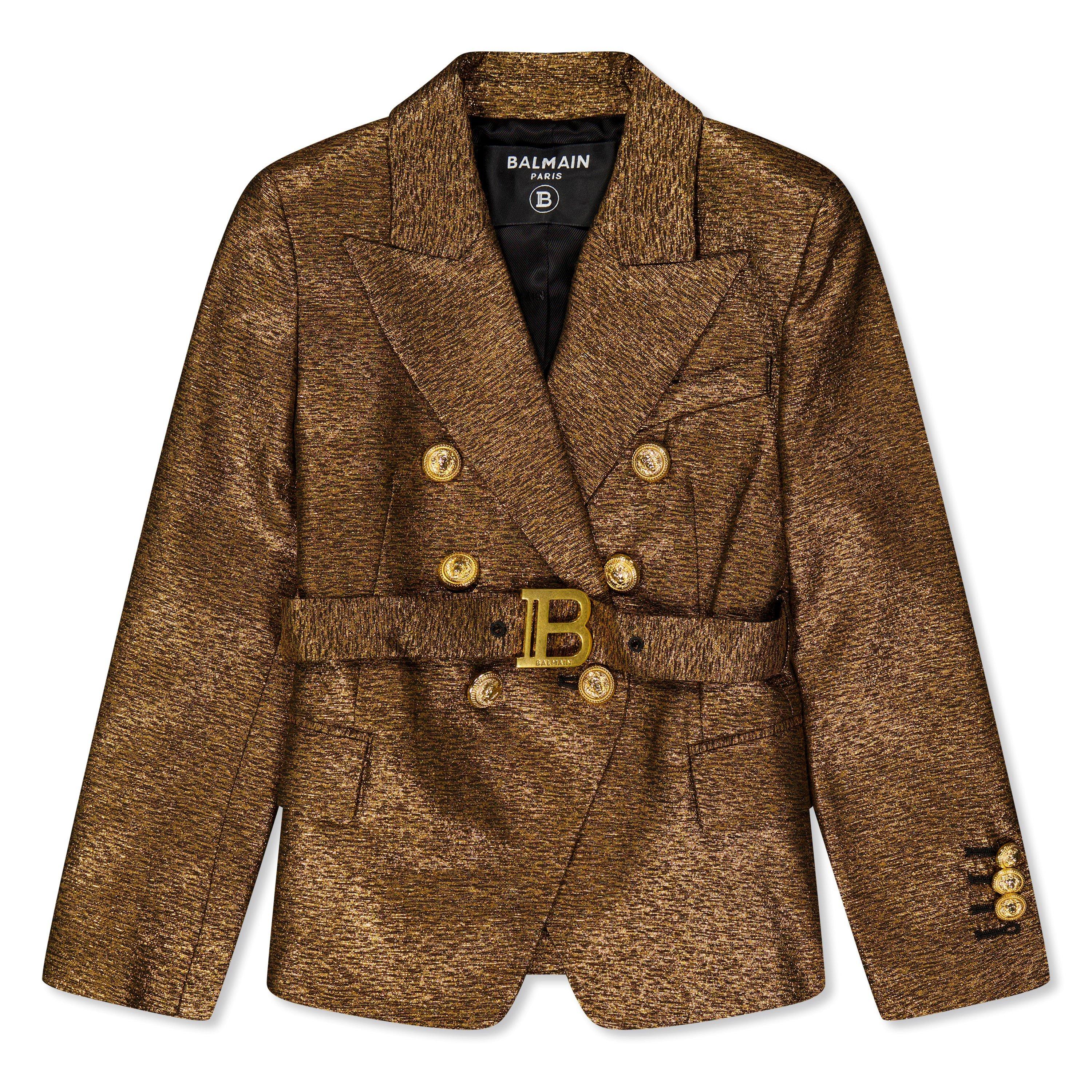 Balmain Kids' Tailored Blazer - Oro scuro - Size 6Y