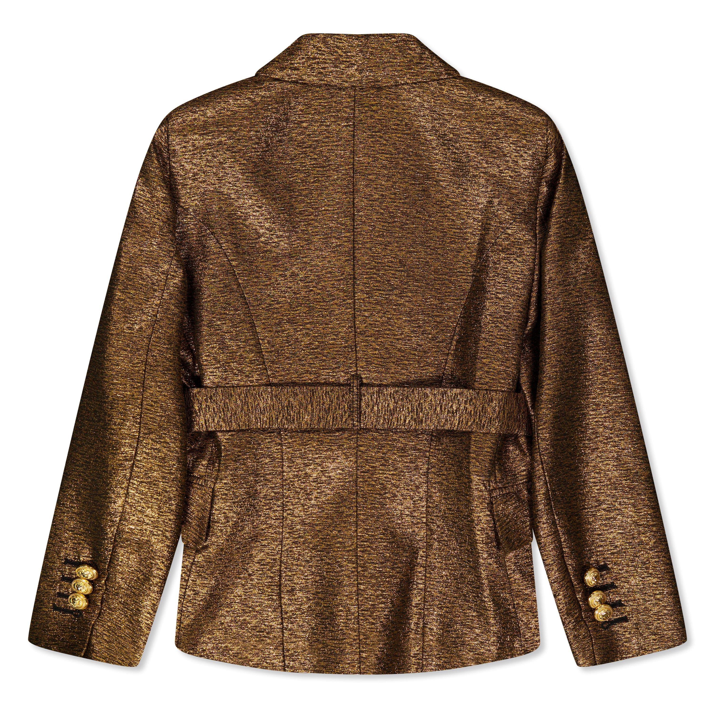 Oro scuro - Balmain - Kids'  Tailored Blazer - 2