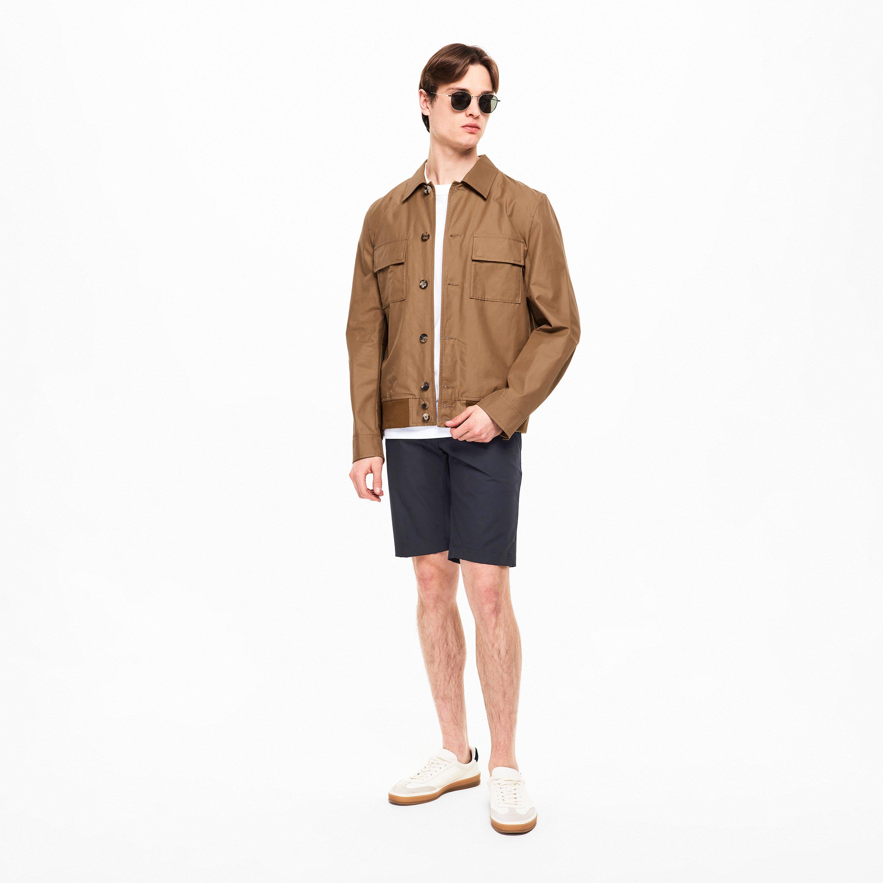 D84 Brown - Jacob Cohen - Men's Harrington Jacket - 6