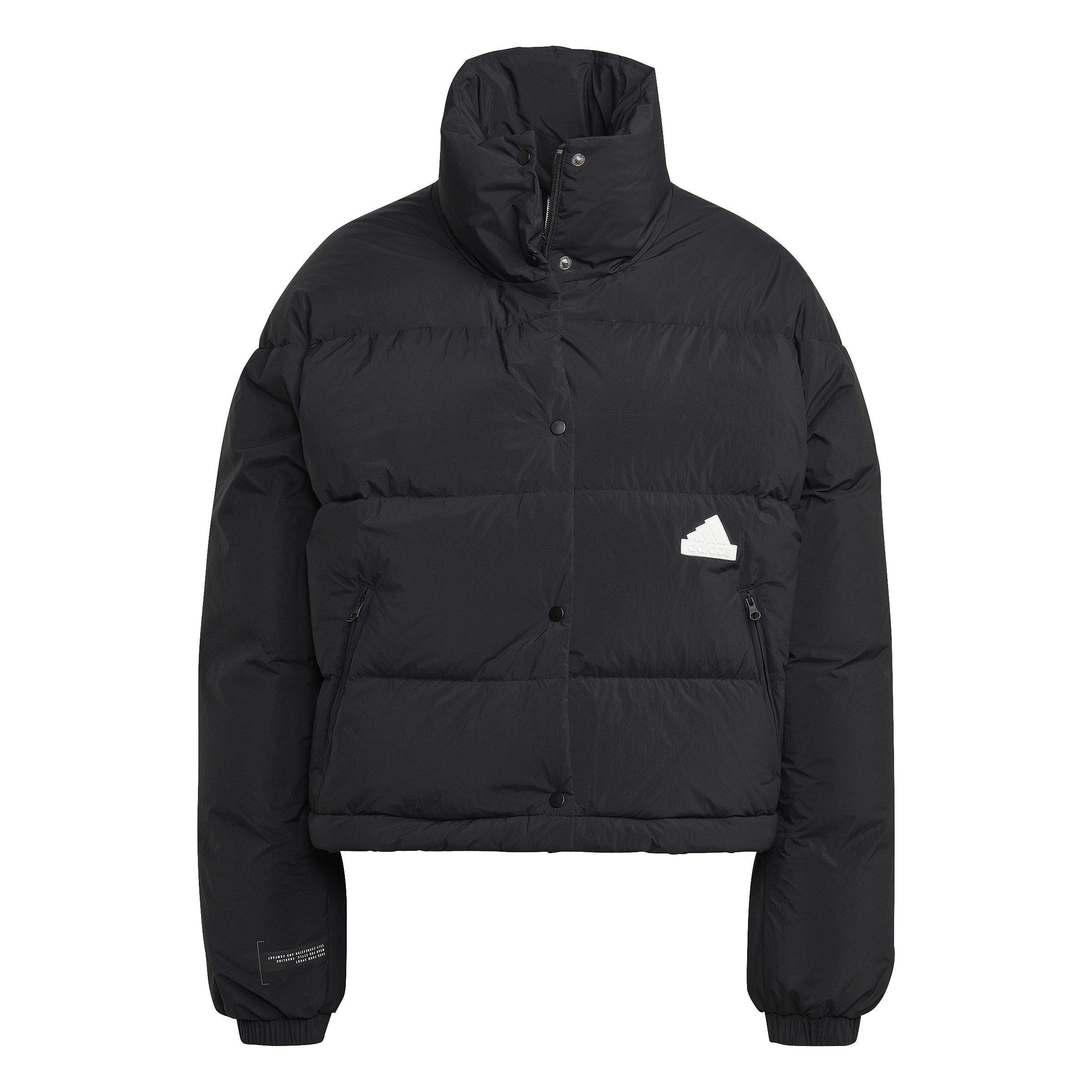 Adidas Women's Lightweight Puffer Jacket - Black - 8 (XS)