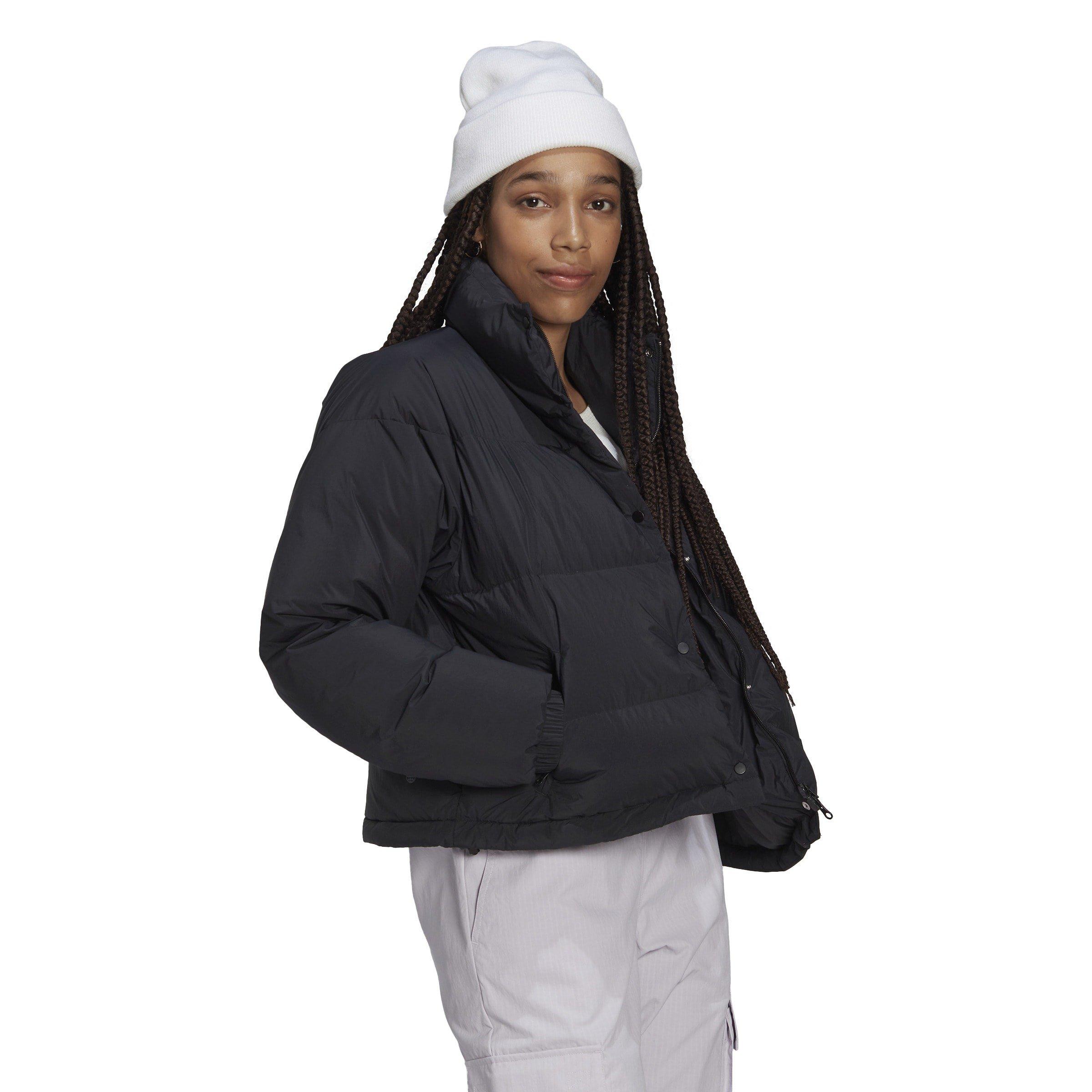 Black - adidas - Lightweight Puffer Jacket - 4